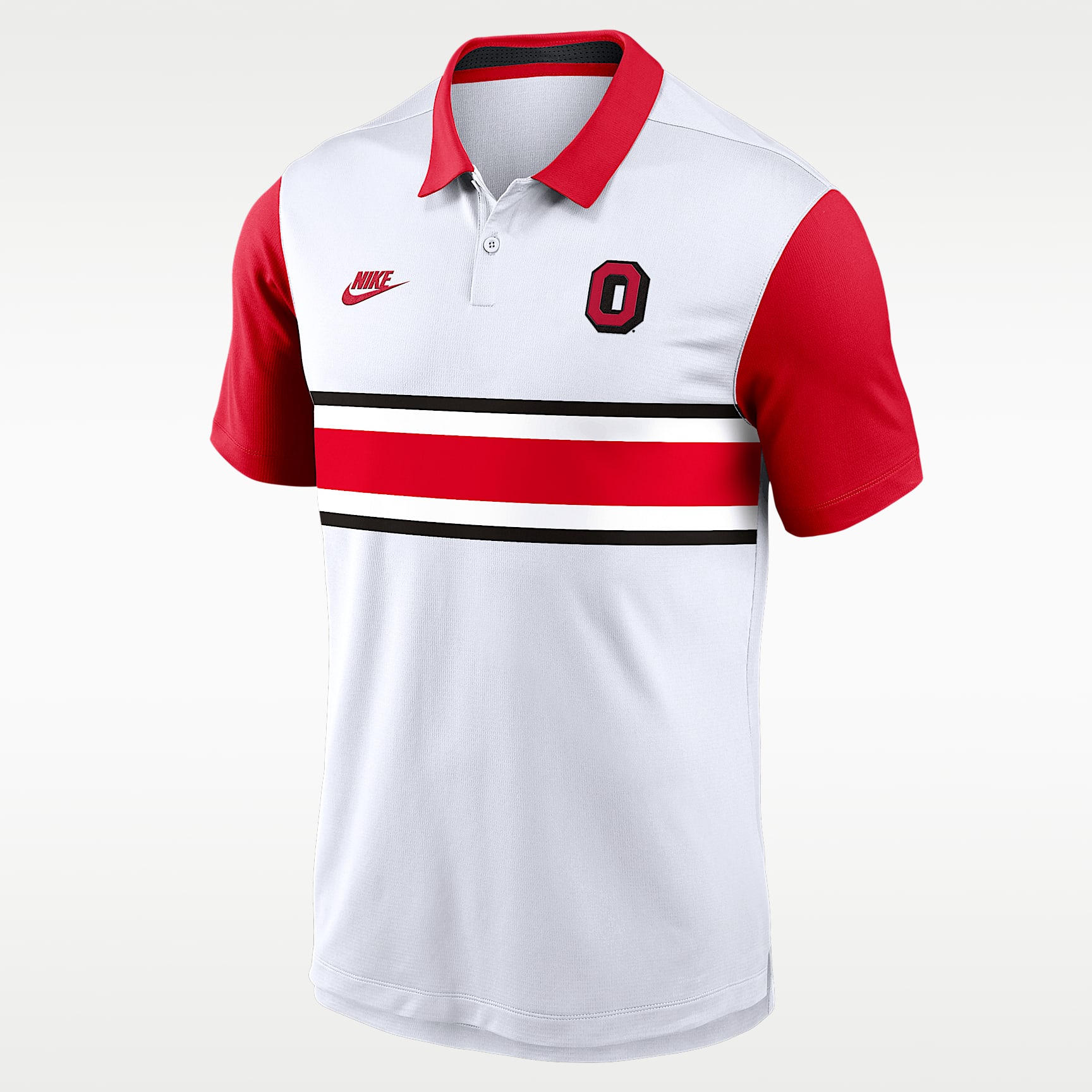 Polo universitaria Nike Dri-FIT para hombre Ohio State Legacy Vapor