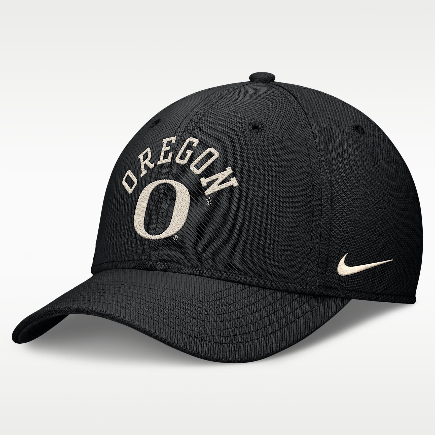Gorra universitaria Nike Dri-FIT para hombre Oregon Campus Prep
