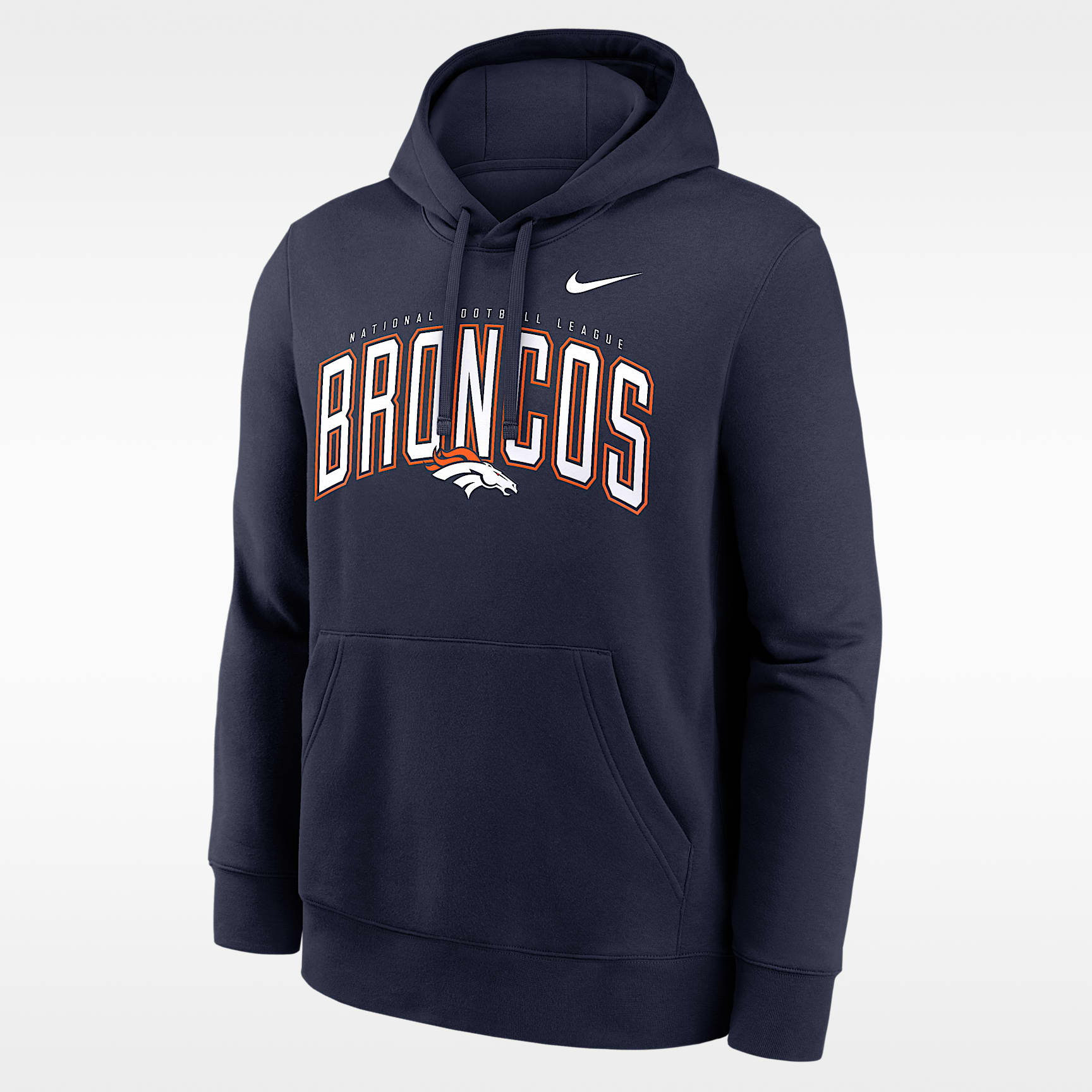 Denver Broncos Club Men's Nike NFL Pullover Hoodie