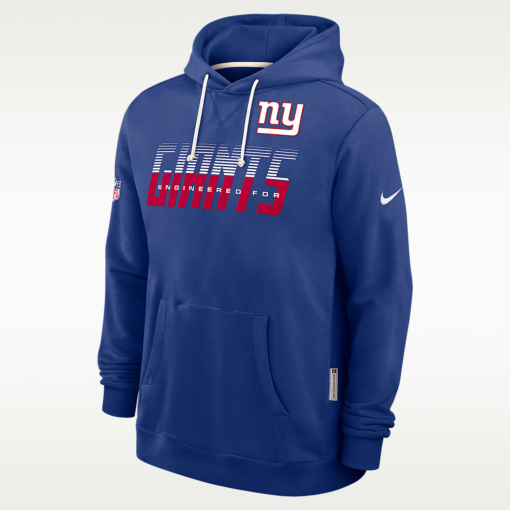 New York Giants Sideline Standard Issue Men's Nike Dri-FIT NFL Pullover Hoodie