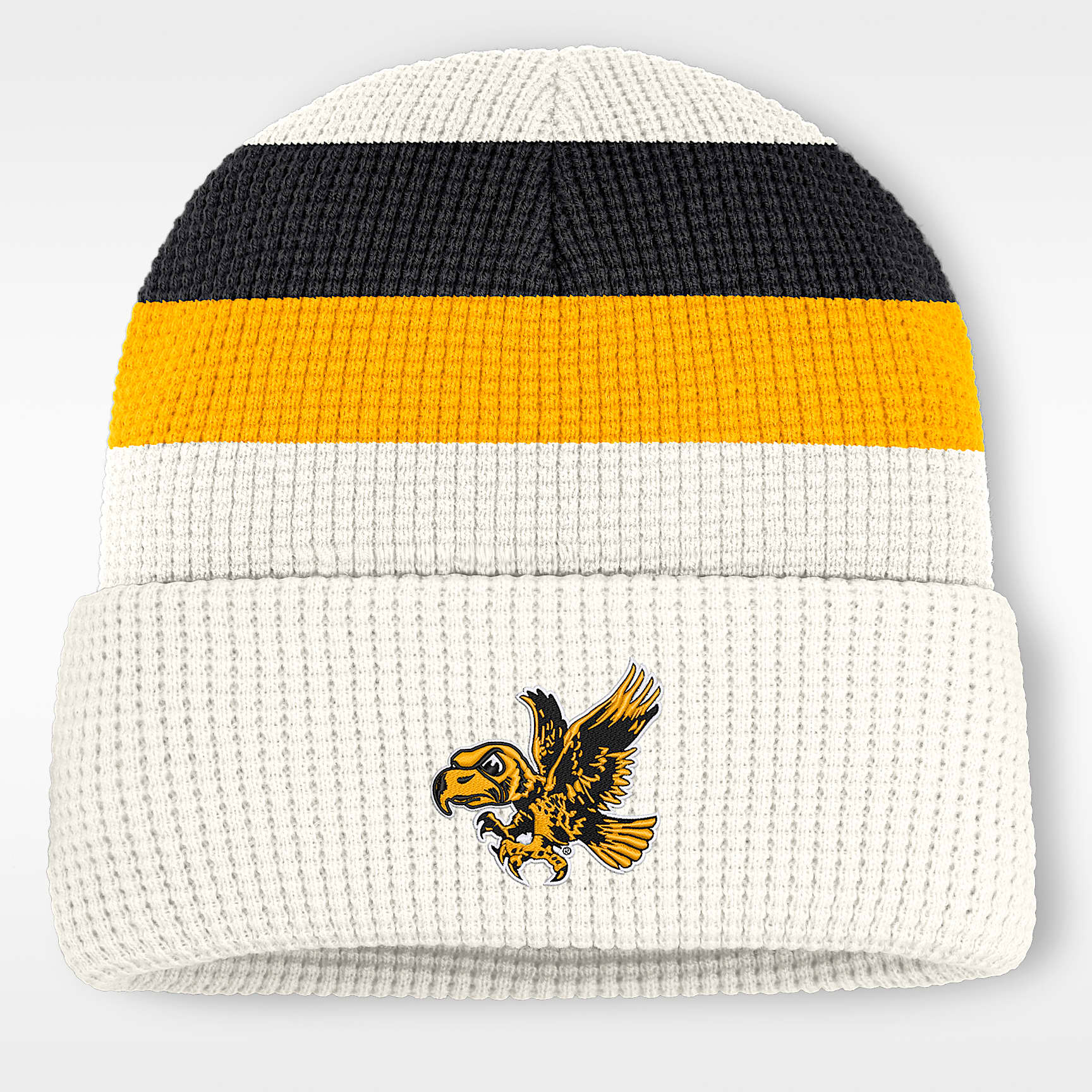 Gorro con dobladillo universitario Nike para hombre Iowa
