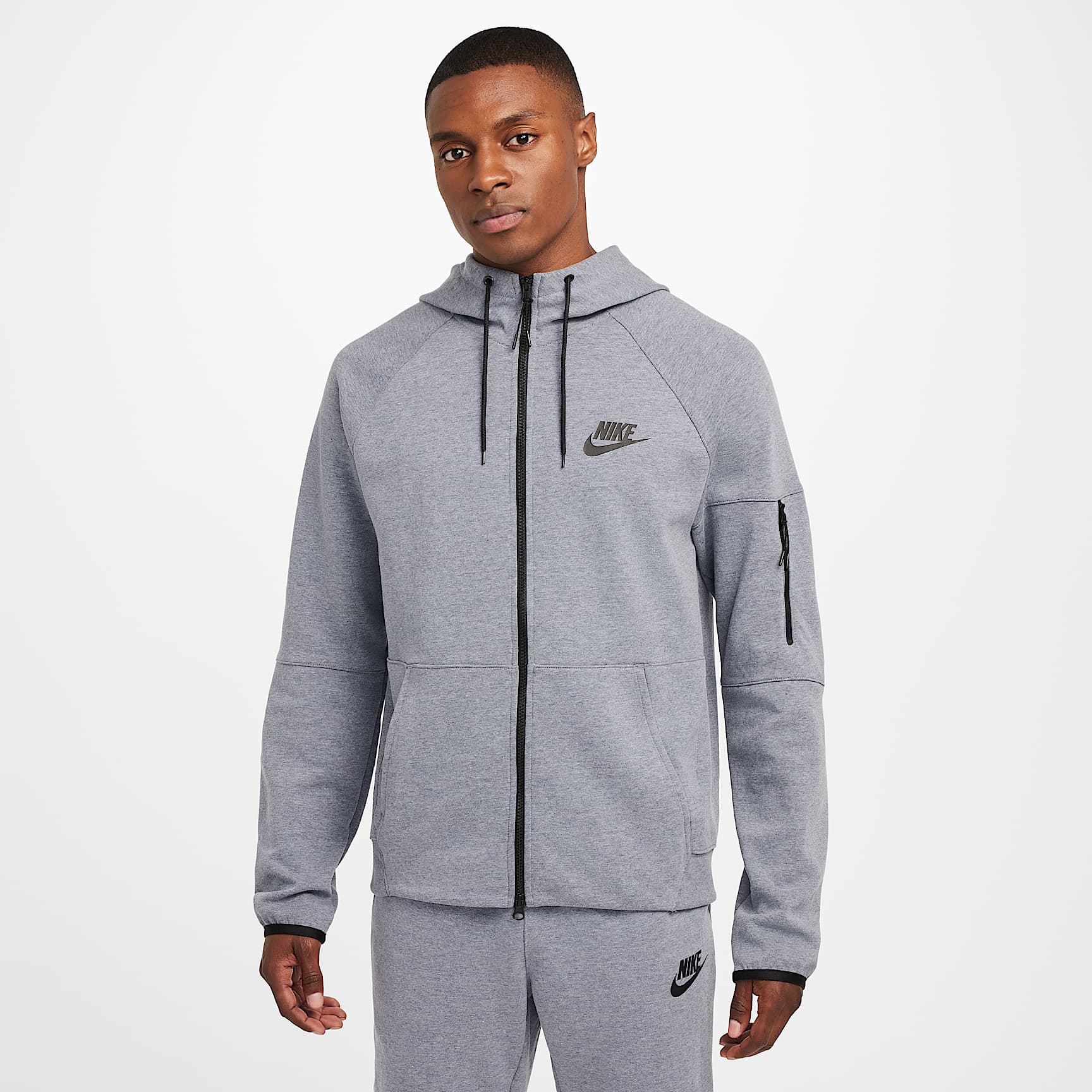 Nike Sportswear Tech Essentials Men's Full-Zip Fleece Hoodie