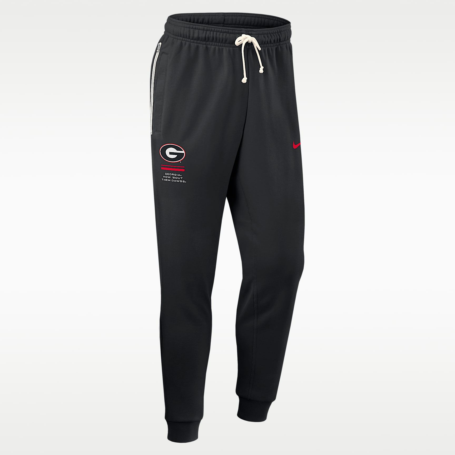 Georgia Sideline Standard Issue Men's Nike Dri-FIT College Taper Pants