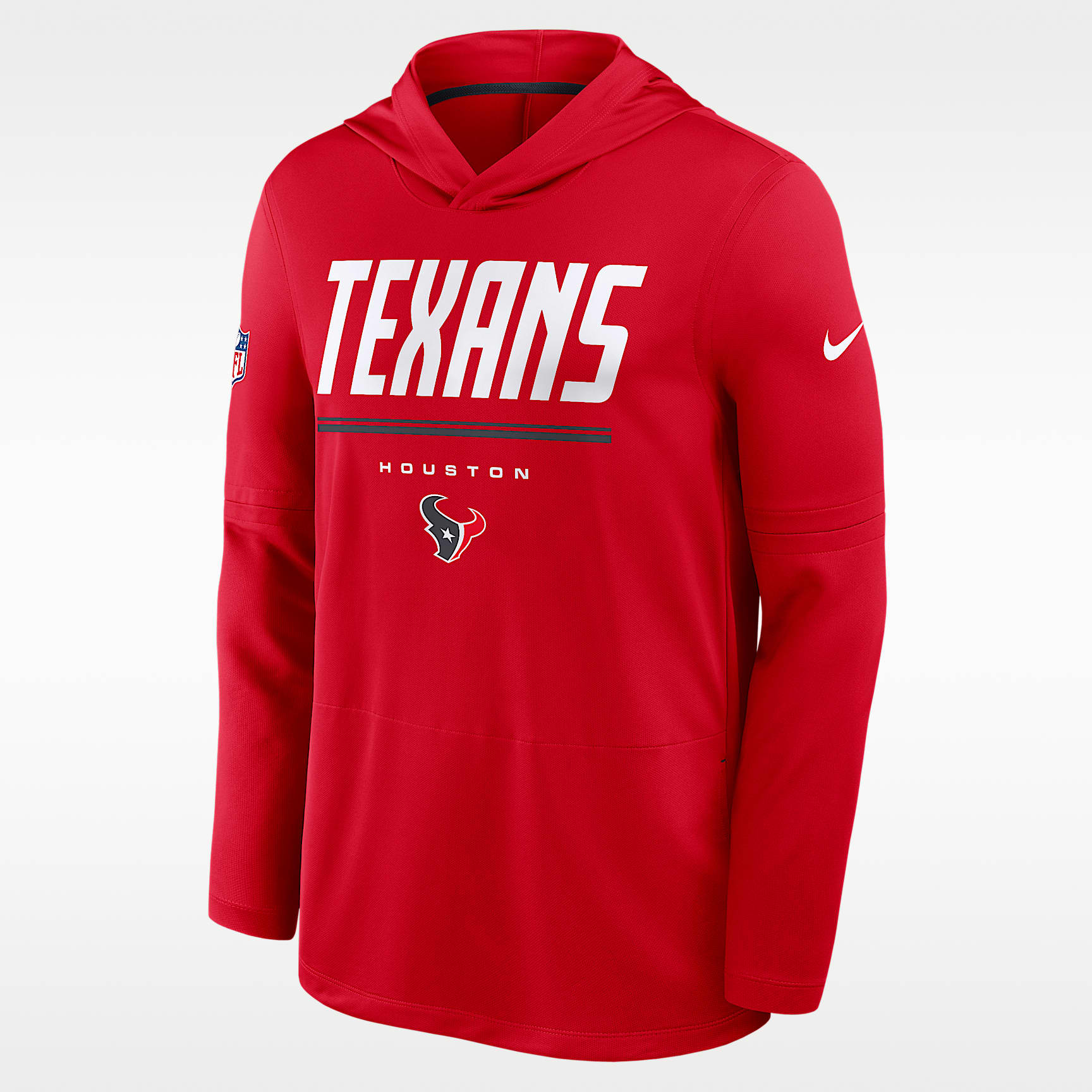 Houston Texans Sideline Men's Nike Dri-FIT NFL Long-Sleeve Hooded Top