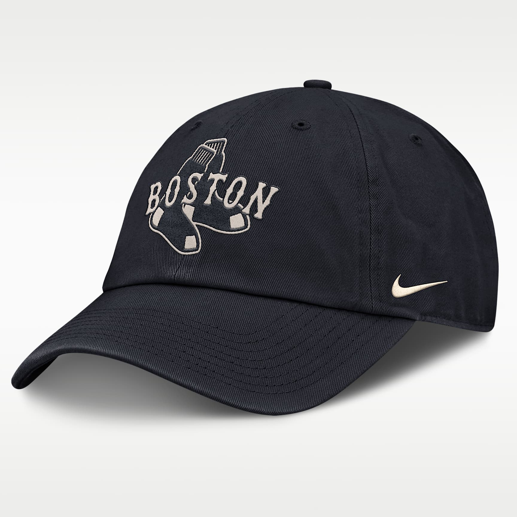 Gorra Nike de la MLB ajustable para hombre Boston Red Sox Statement Club