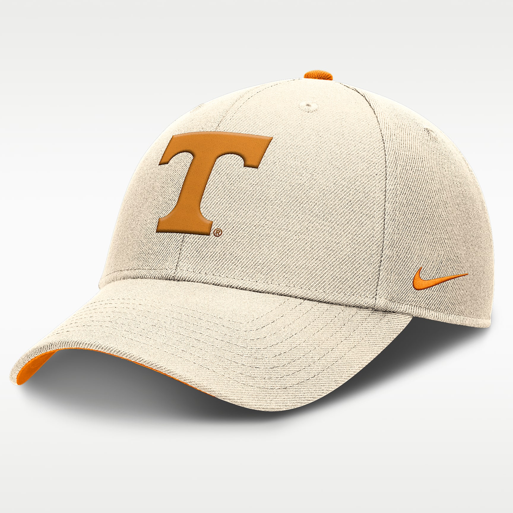 Gorra de rejilla universitaria Nike Dri-FIT ajustable para hombre Tennessee Primetime Rise