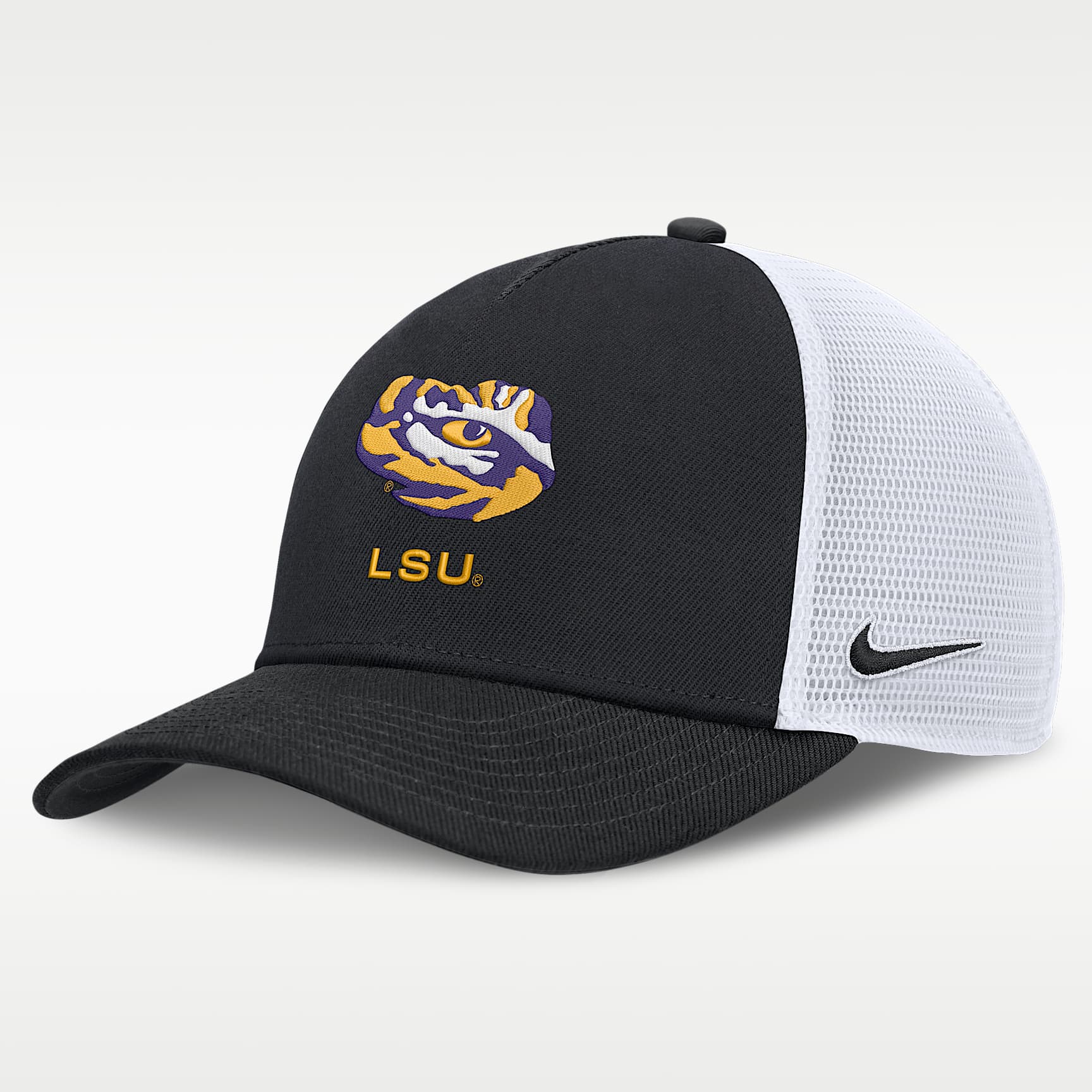 LSU Sideline Rise Gameday Men's Nike College Trucker Adjustable Hat