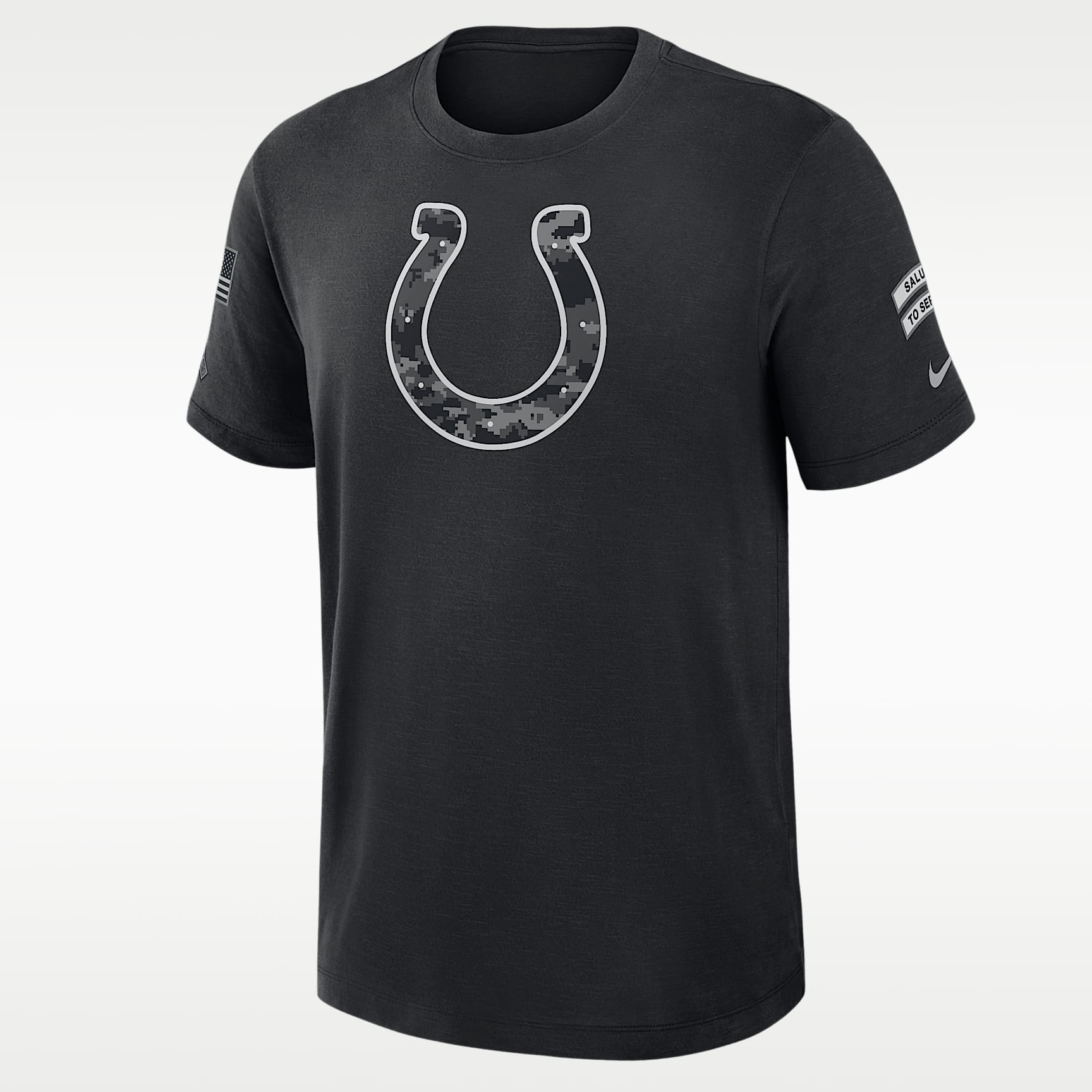 Playera Nike Dri-FIT de la NFL para hombre Indianapolis Colts Salute to Service Slub