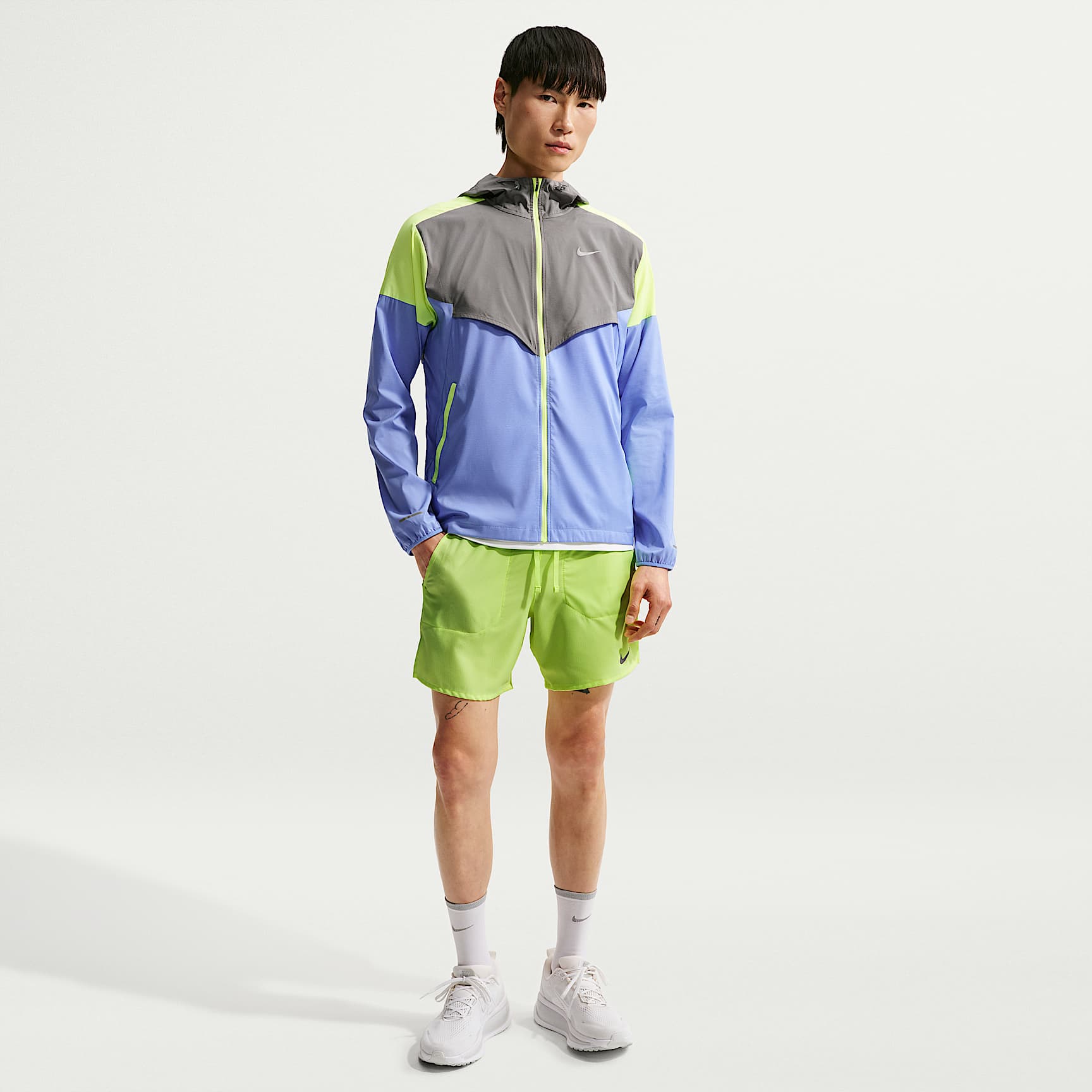 나이키 스트라이드 남성 드라이 핏 7인치 브리프 라인드 러닝 쇼츠