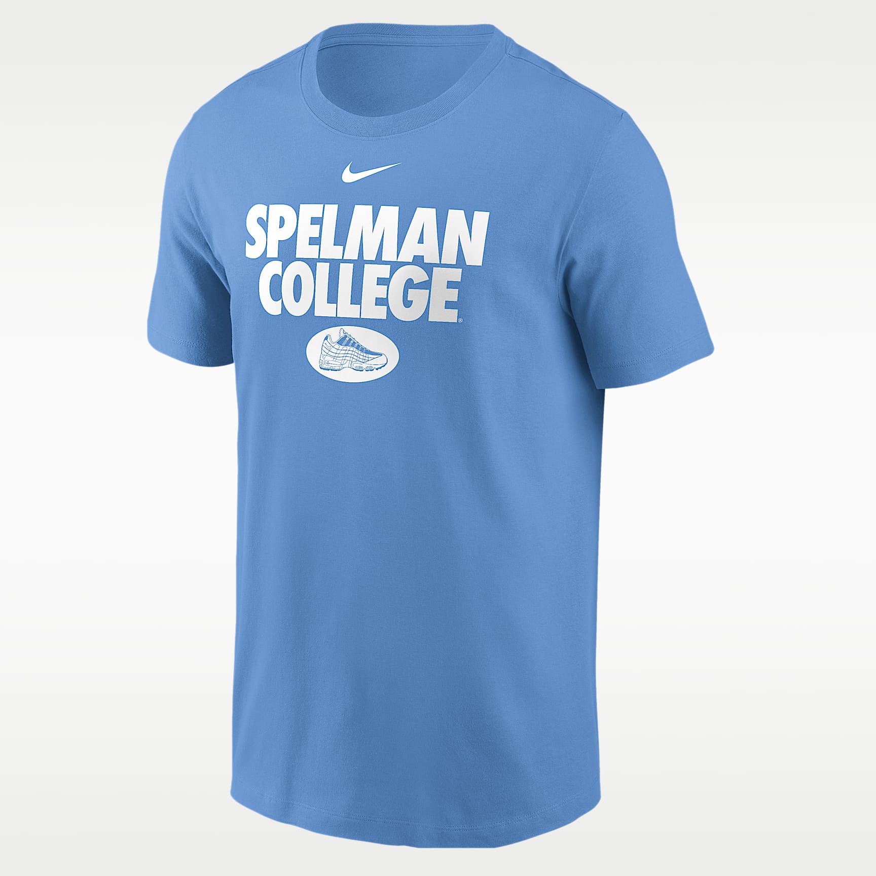 Playera de manga corta Air Max para hombre Nike College (Spelman College)