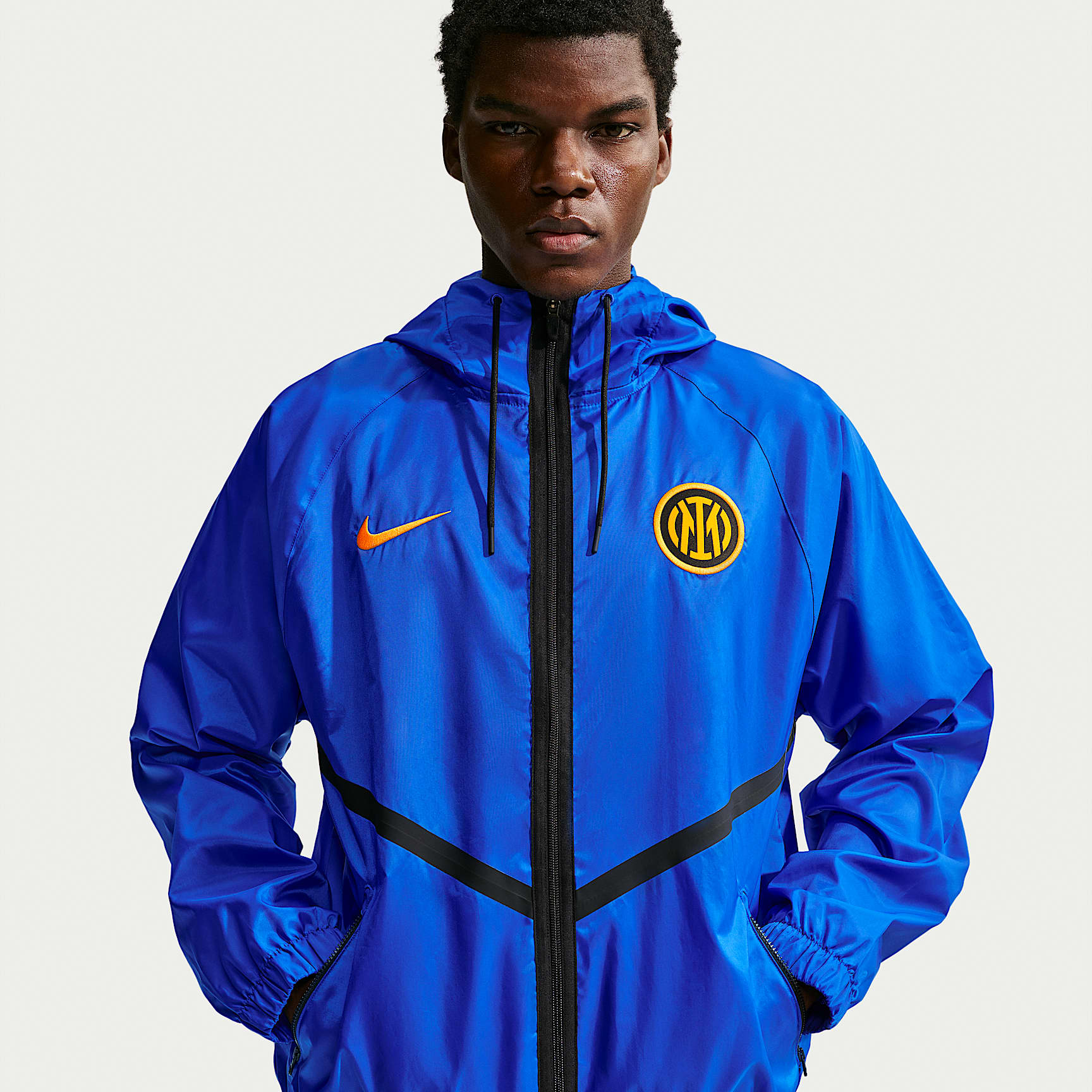Inter Milan Home Men's Nike Dri-FIT Soccer Anthem Jacket
