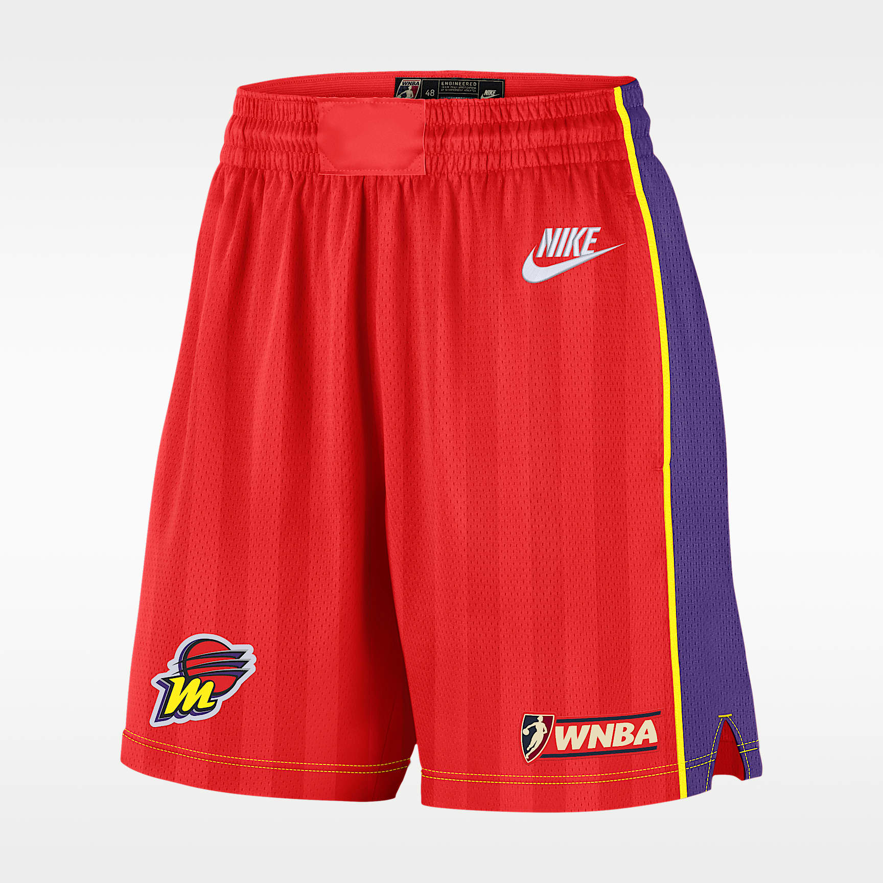 Phoenix Mercury Court Origins Nike Women's Dri-FIT Victory Knee-Length Shorts