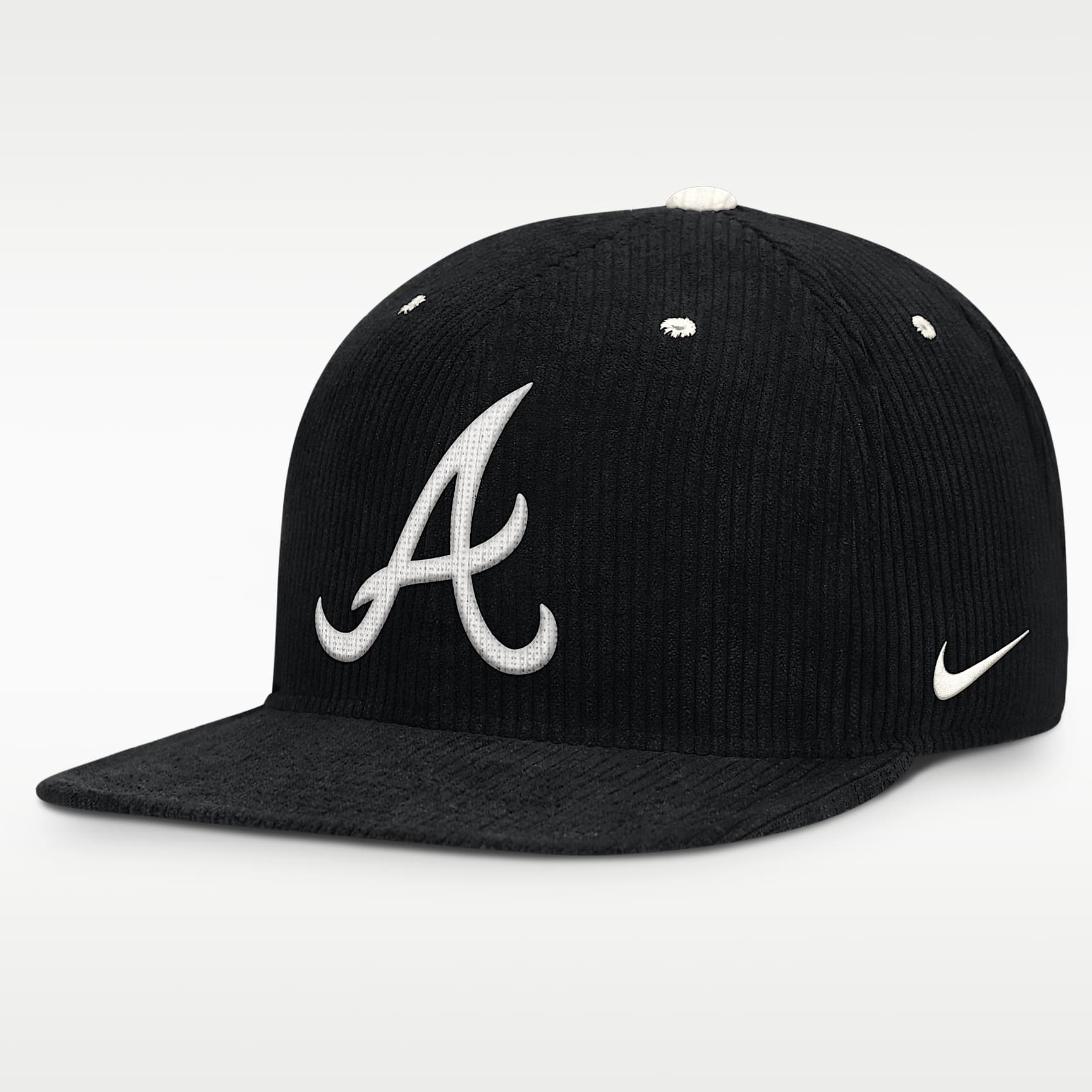 Gorra Nike de la MLB ajustable para hombre Atlanta Braves Pro