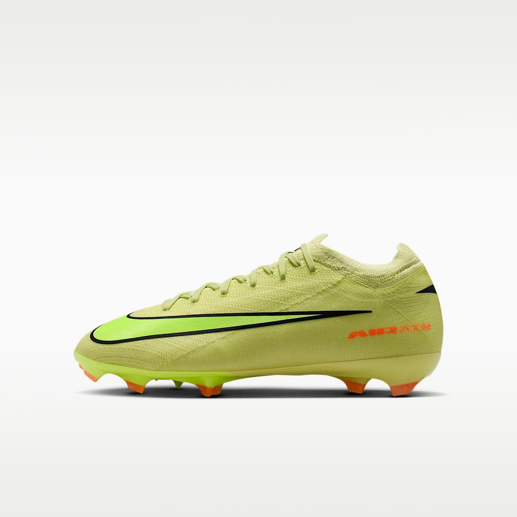 Tacos de fútbol para terreno firme de corte low para niños de preescolar y grandes Nike Jr. Mercurial Vapor 16 Pro