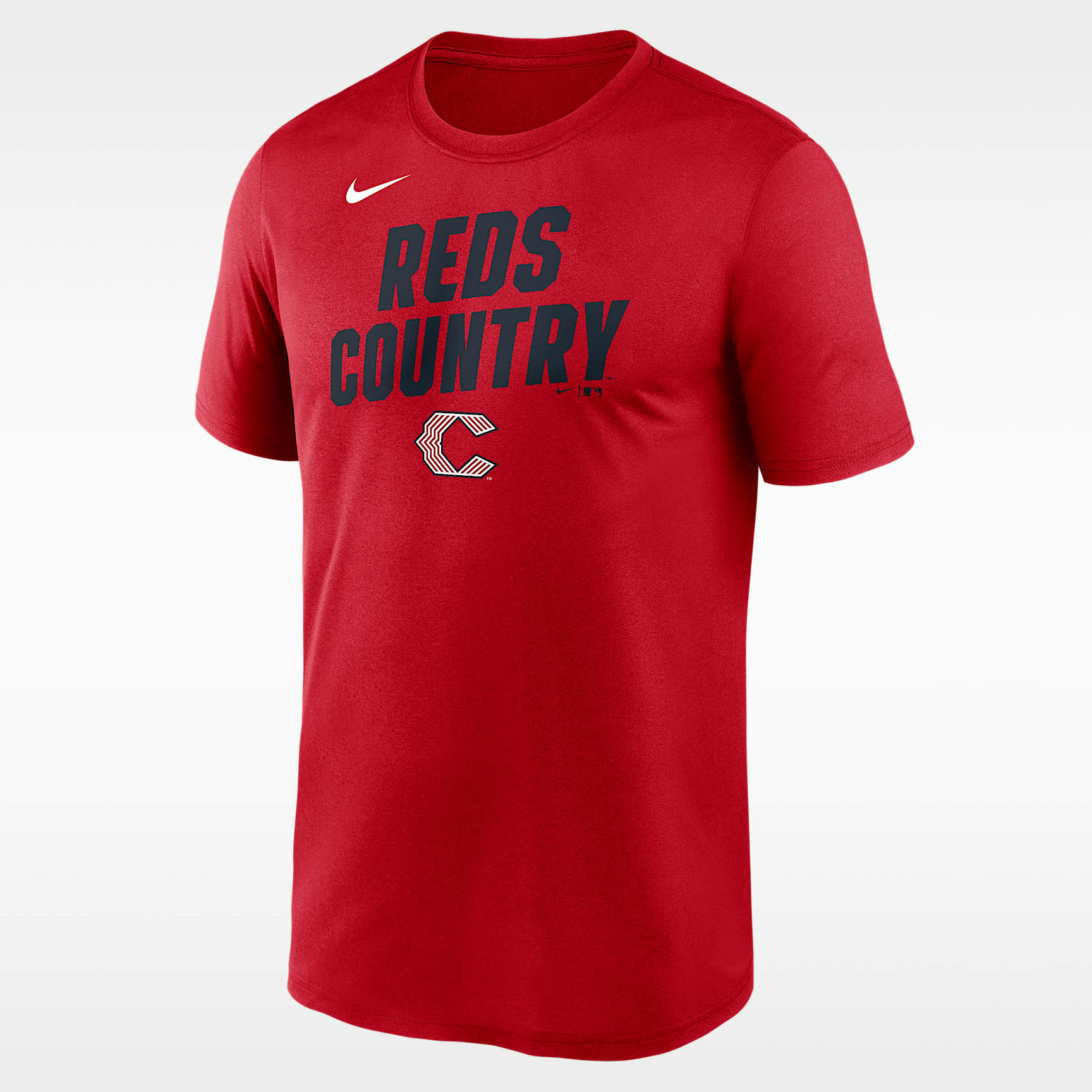 Cincinnati Reds City Connect Team Phrase Script Men's Nike Dri-FIT MLB T-Shirt