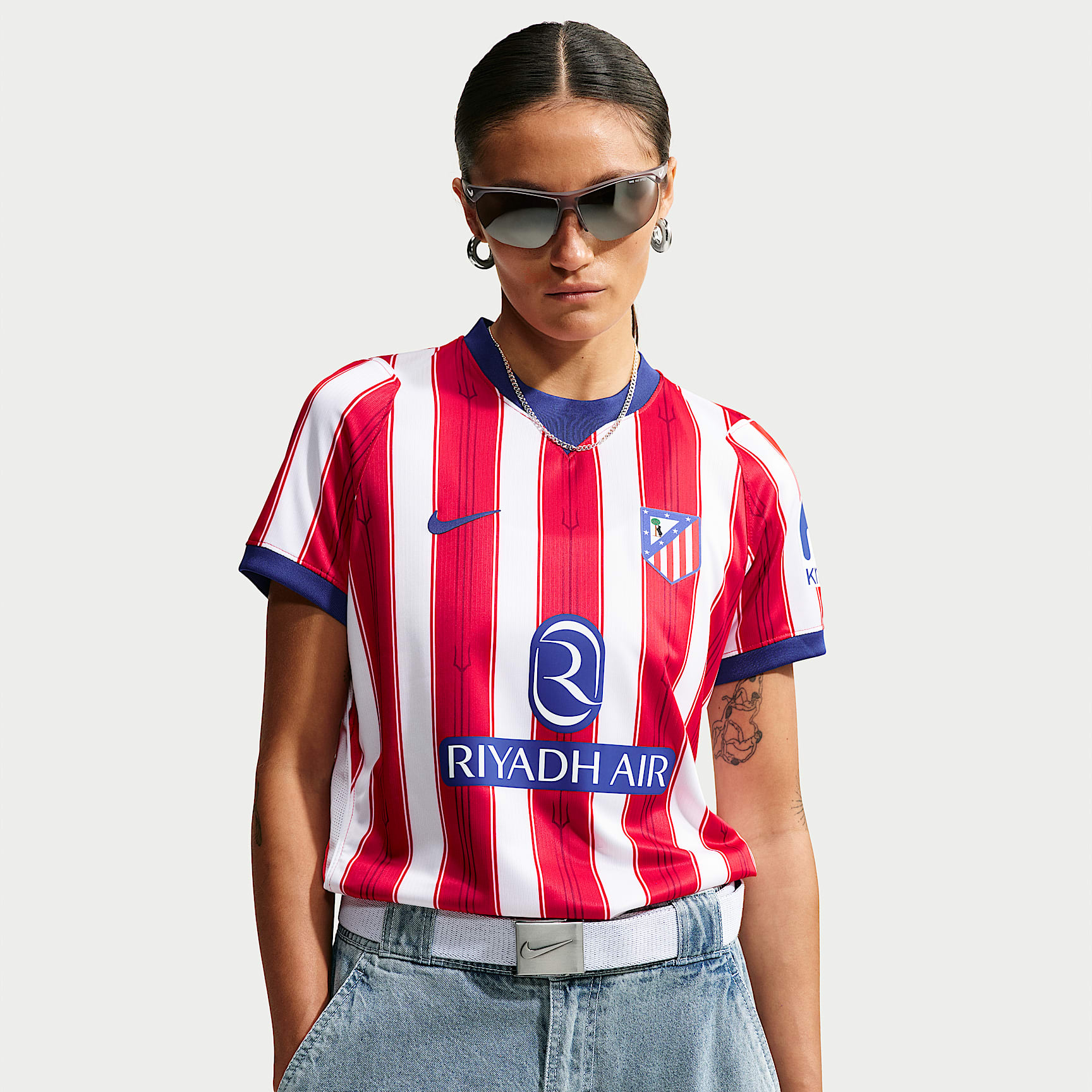 Atlético Madrid 2026/27 Stadium Home Women's Nike Dri-FIT Football Replica Shirt