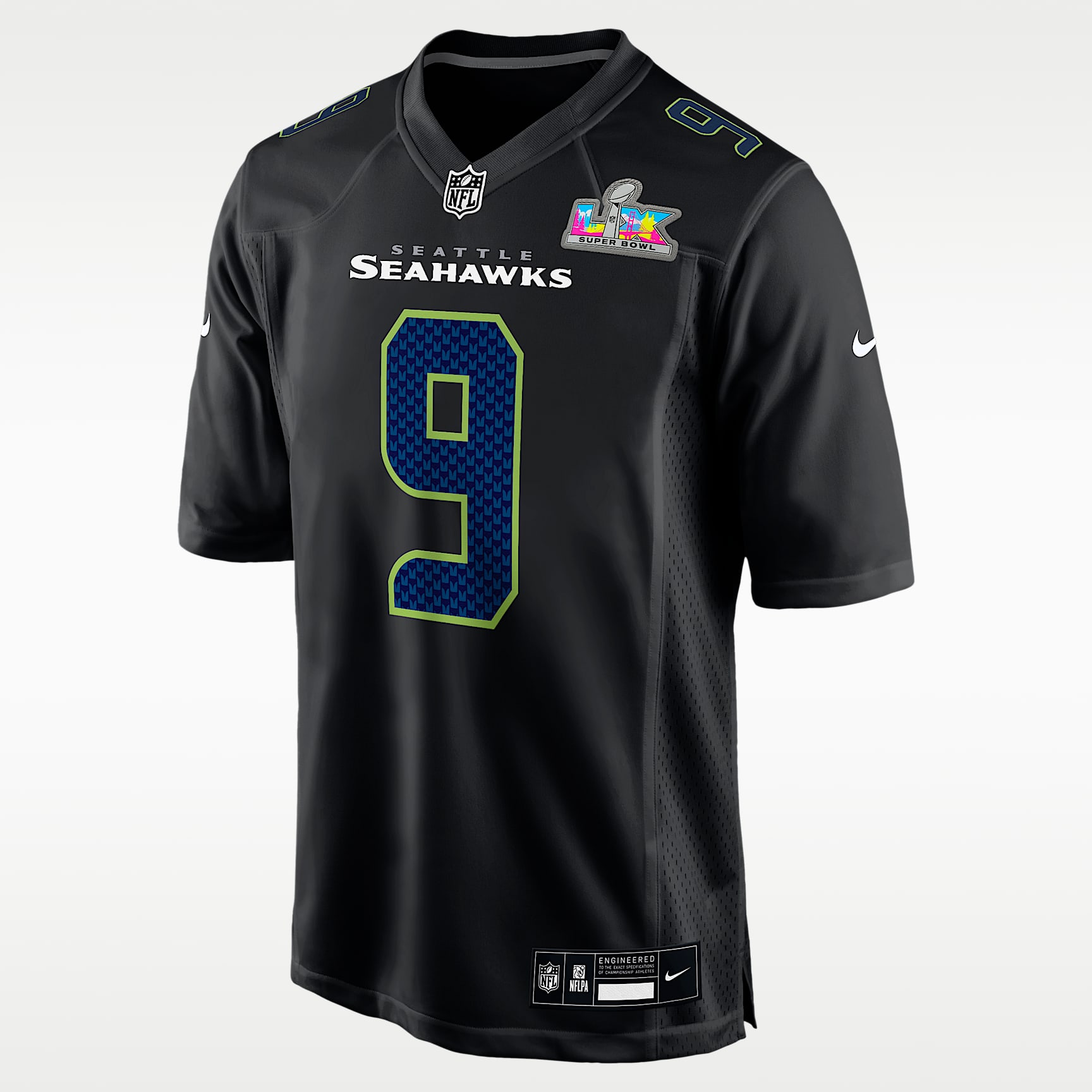 Kenneth Walker III Seattle Seahawks Super Bowl LX Men's Nike NFL Game Fashion Jersey