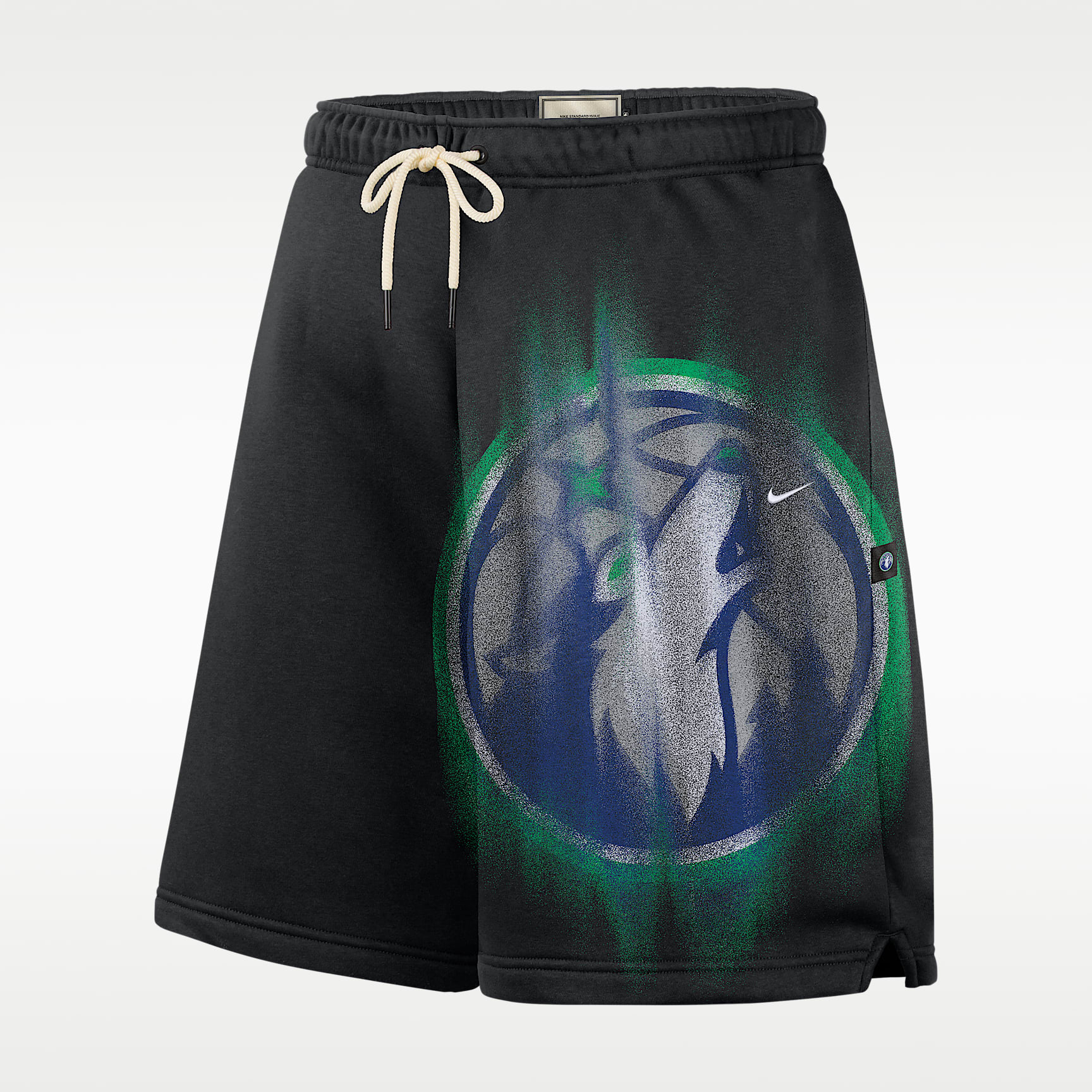 Shorts de básquetbol de tejido Fleece para hombre Minnesota Timberwolves Standard Issue Nike