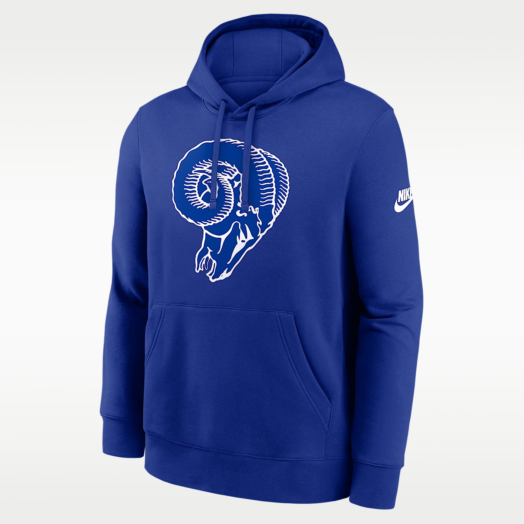 Los Angeles Rams Primetime Club Logo Men's Nike NFL Pullover Hoodie