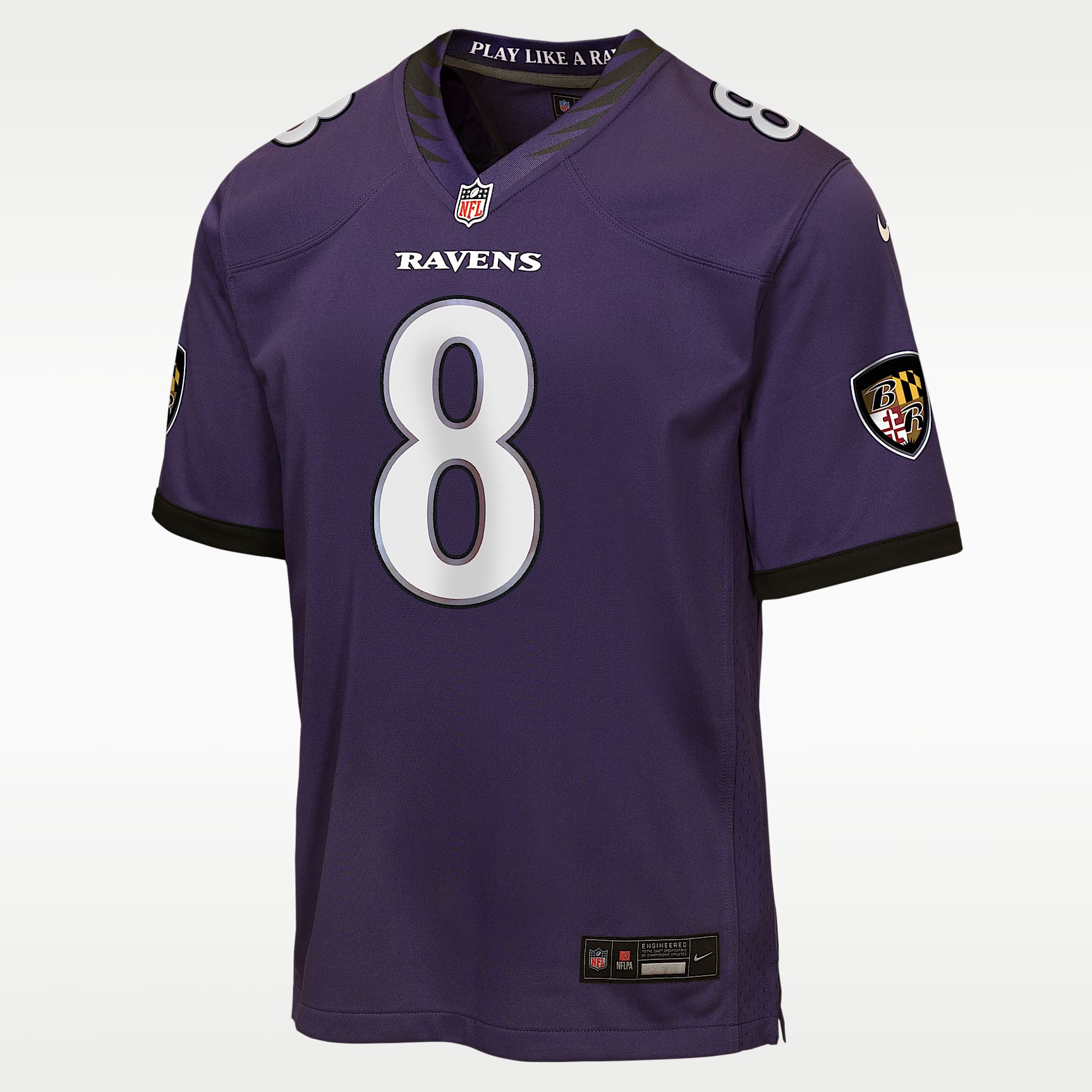 Lamar Jackson Baltimore Ravens Big Kids' Game Jersey