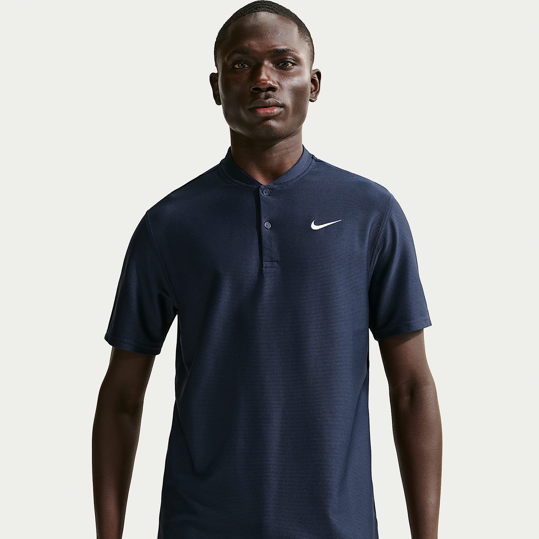 Polo de golf Dri-FIT à col minimaliste Nike Velocity pour homme