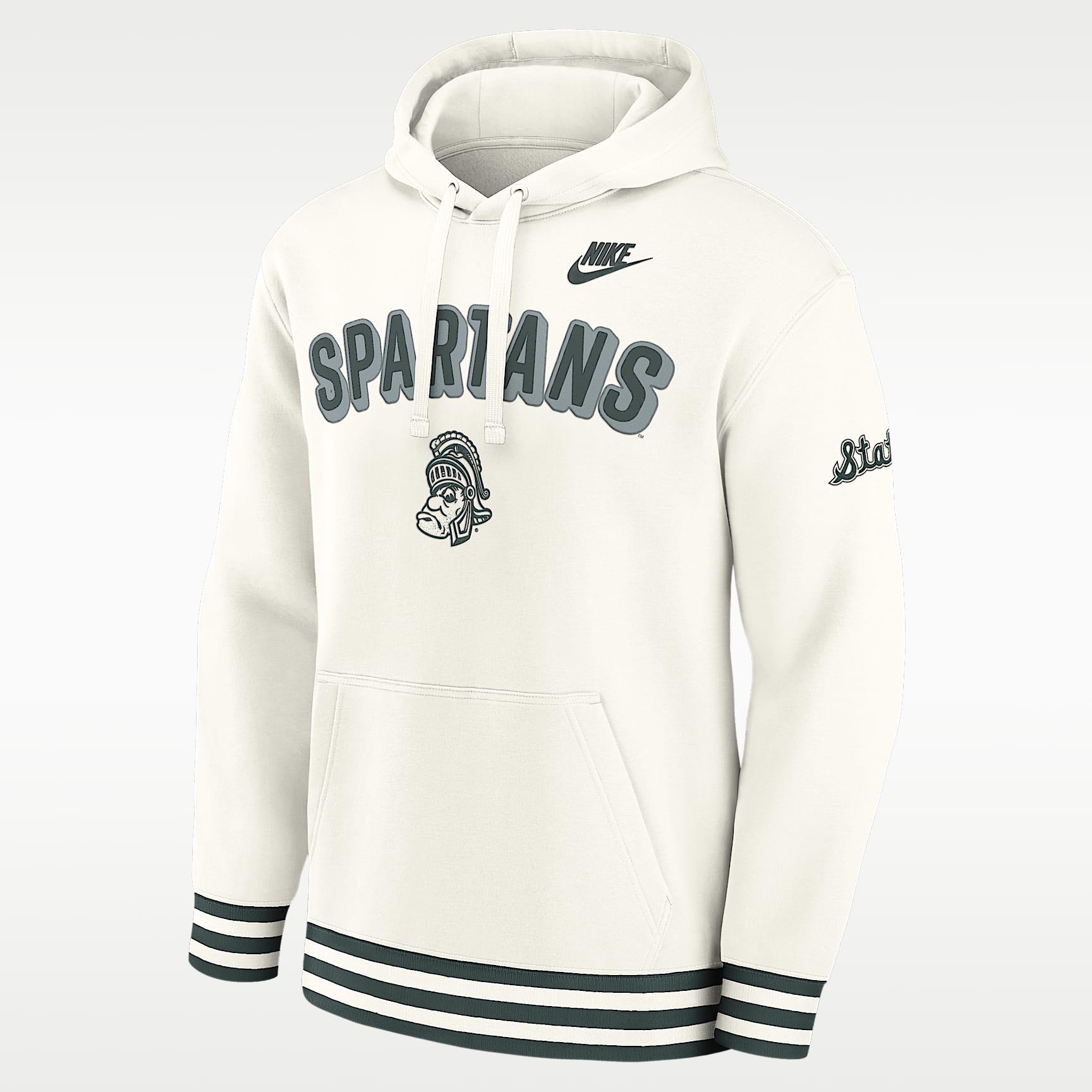 Michigan State Legacy Retro Men’s Nike College Pullover Hoodie