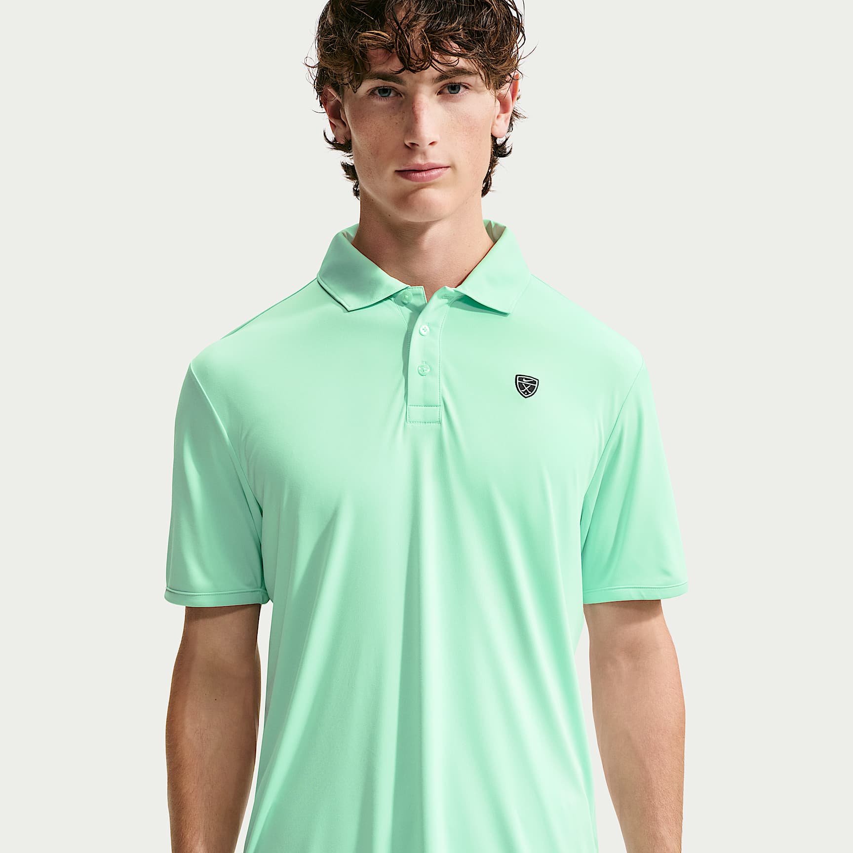 Nike Par Men's Dri-FIT Chest Logo Golf Polo