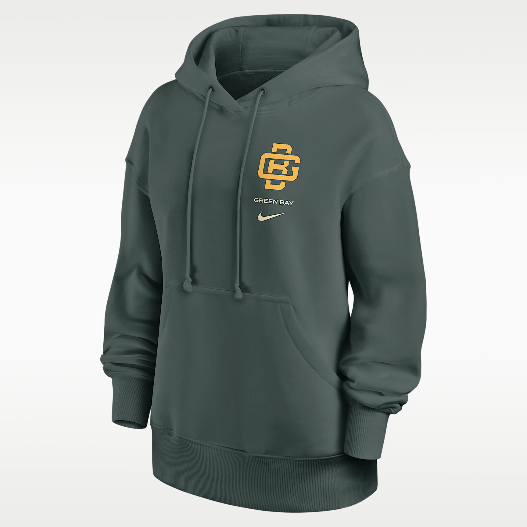 Green Bay Packers Rivalries Collection Phoenix Women's Nike NFL Oversized Pullover Hoodie