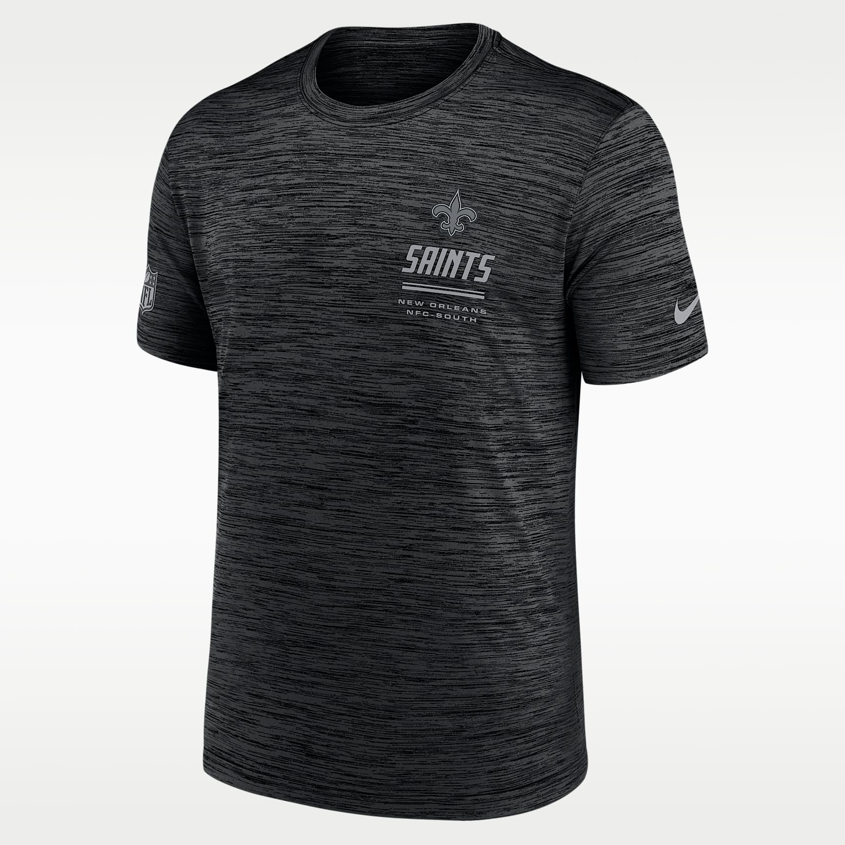 New Orleans Saints Sideline Team Issue Velocity Men's Nike Dri-FIT NFL T-Shirt