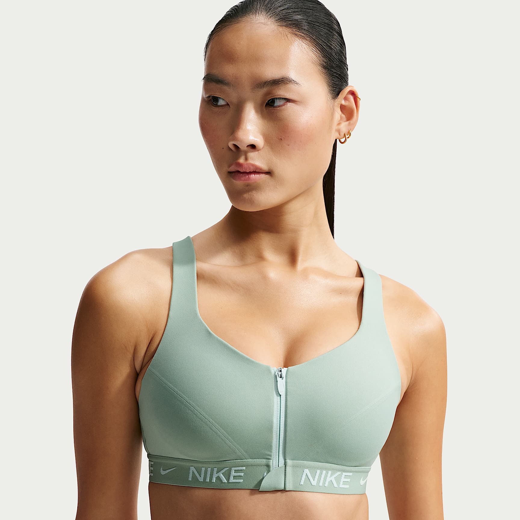 Nike Indy High-Support Women's Padded Front-Zip Sports Bra