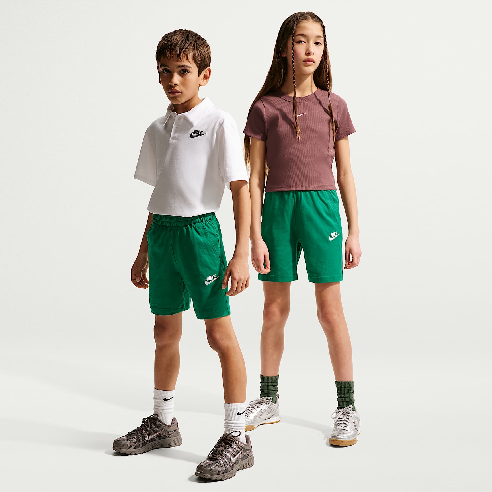 Nike Sportswear Club Older Kids' 15cm (approx.) Knit Shorts