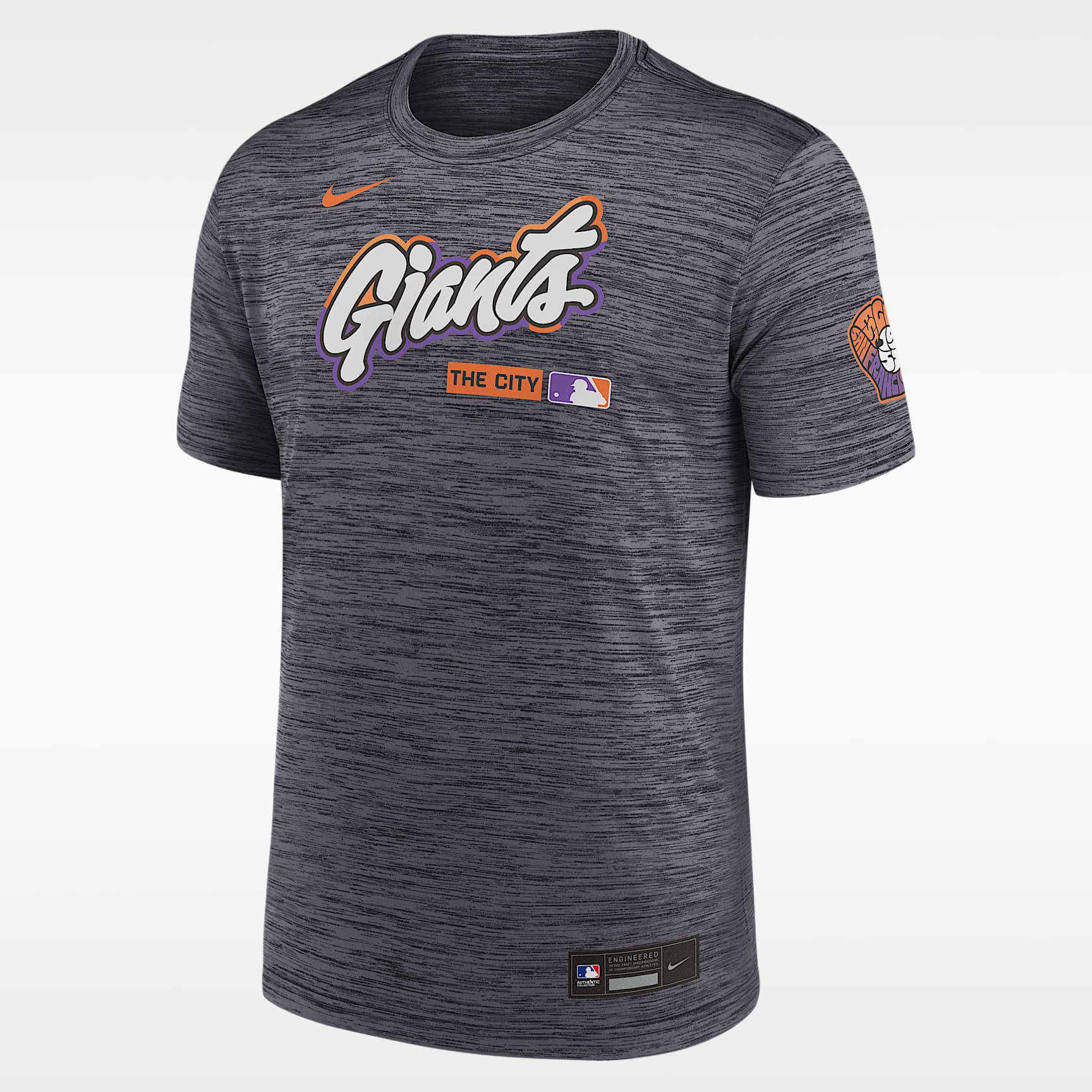 Playera Nike Dri-FIT de la MLB para hombre San Francisco Giants City Connect Velocity