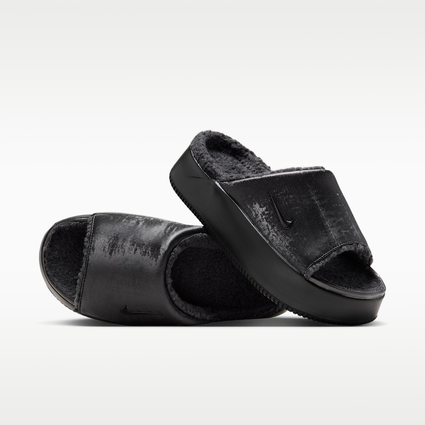 Nike Calm Elevation SE Faux Fur Women's Slides