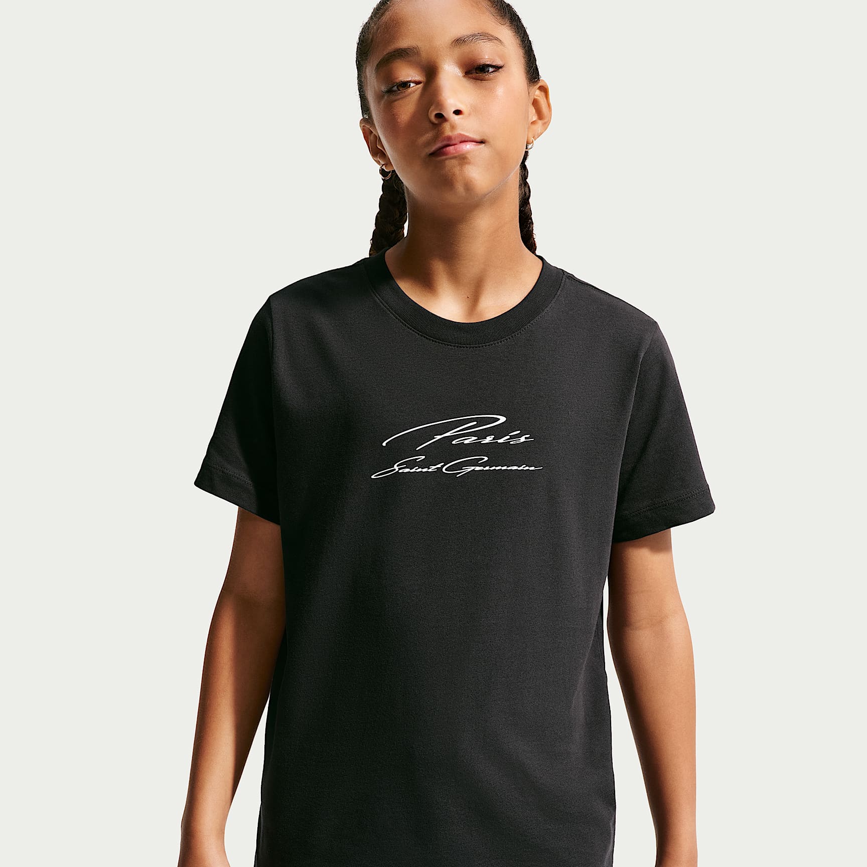 Paris Saint-Germain Premium Nike Fußball-T-Shirt (ältere Kinder)