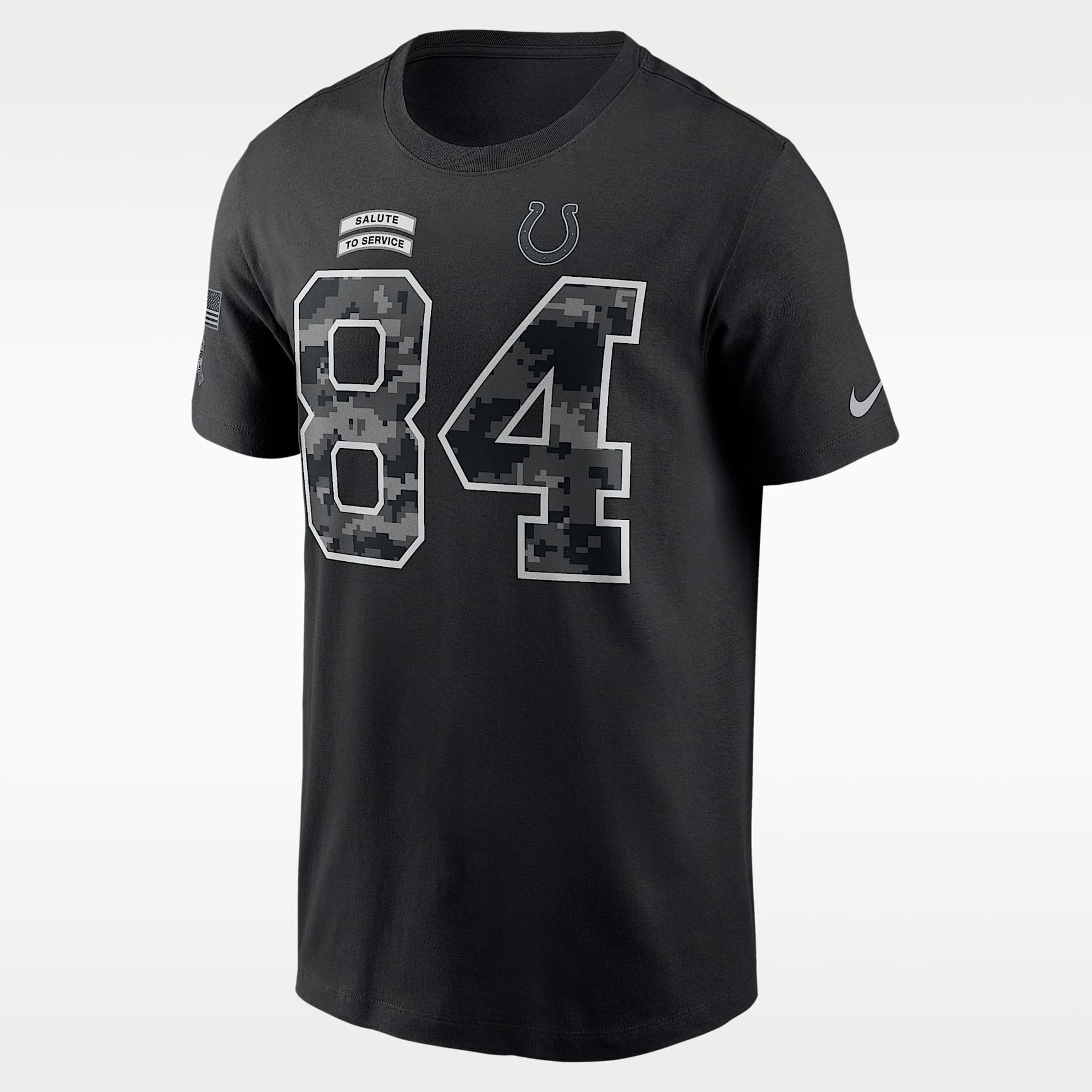 Camiseta Nike de la NFL para hombre Tyler Warren Indianapolis Colts Salute to Service