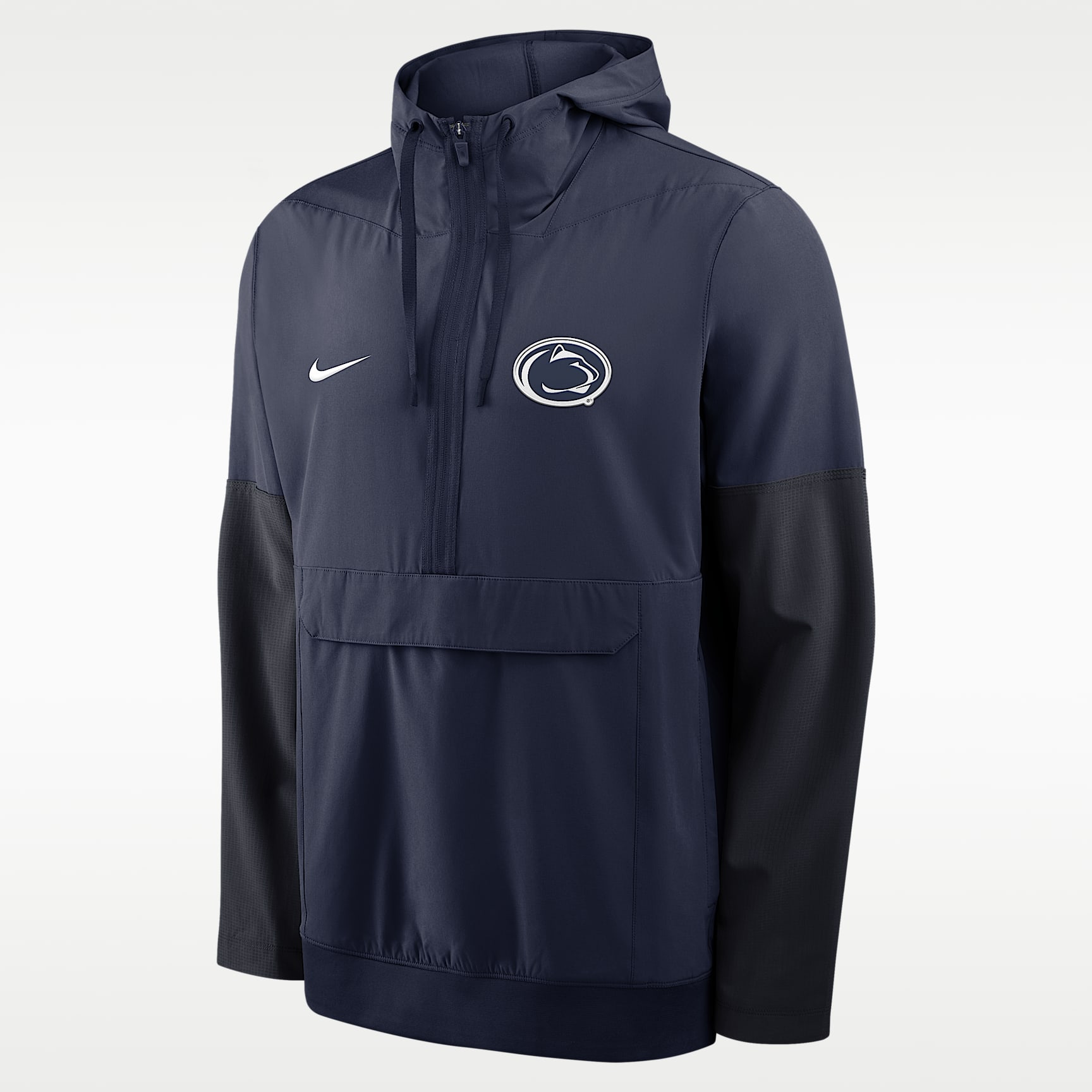 Penn State Anorak Men's Nike College 1/2-Zip Hooded Jacket