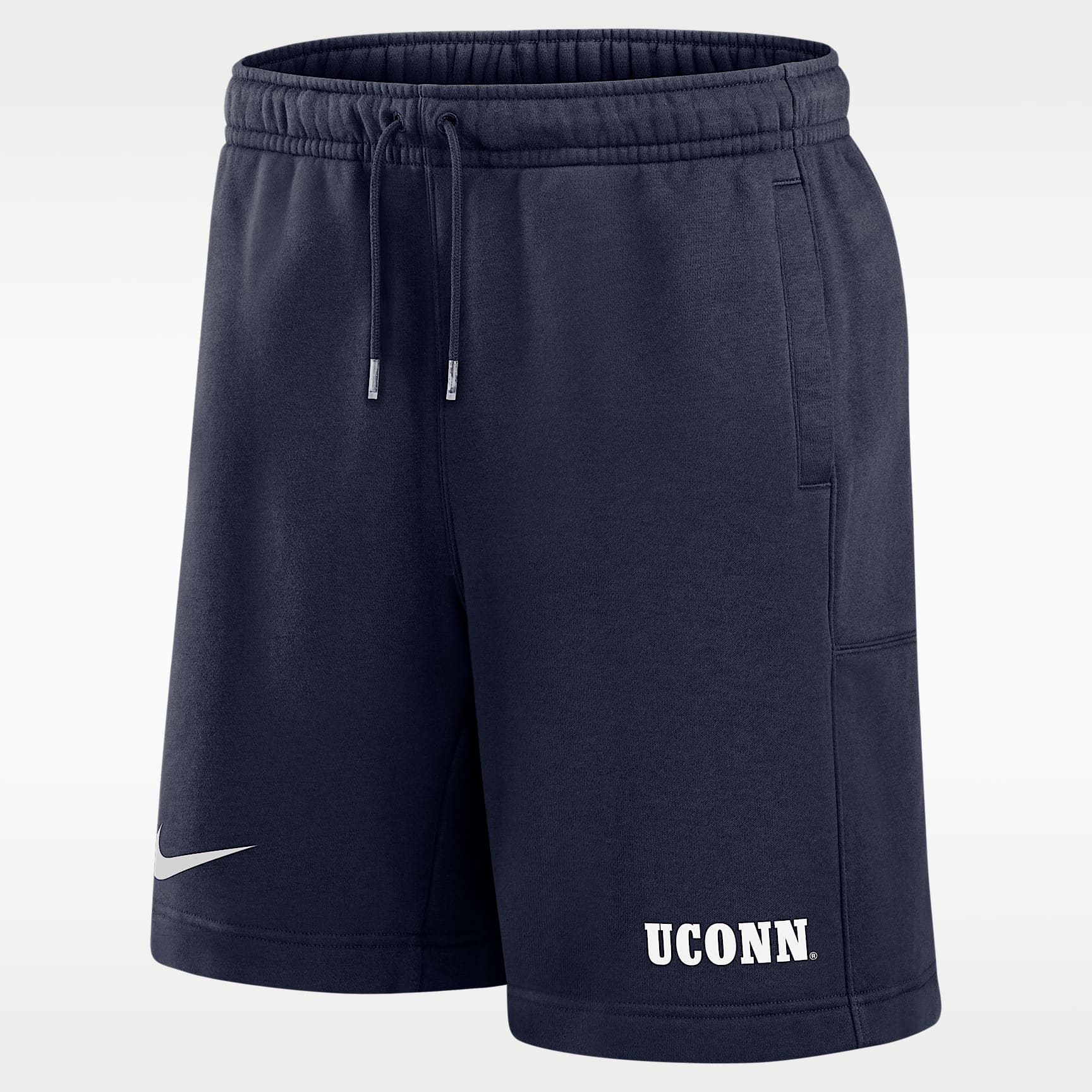 Shorts Nike de tejido Fleece para hombre Connecticut Huskies Club