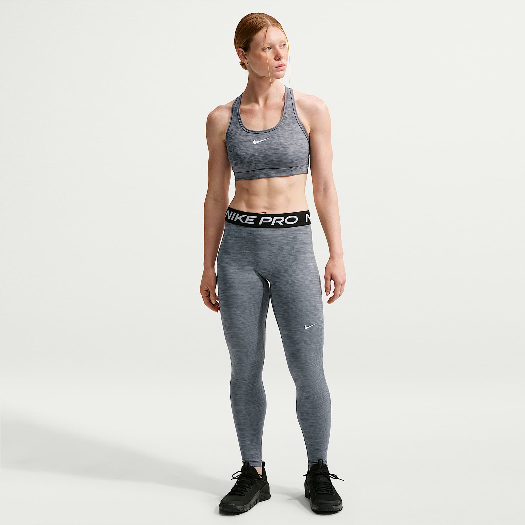 Nike Pro Women's Mid-Rise Full-Length Leggings