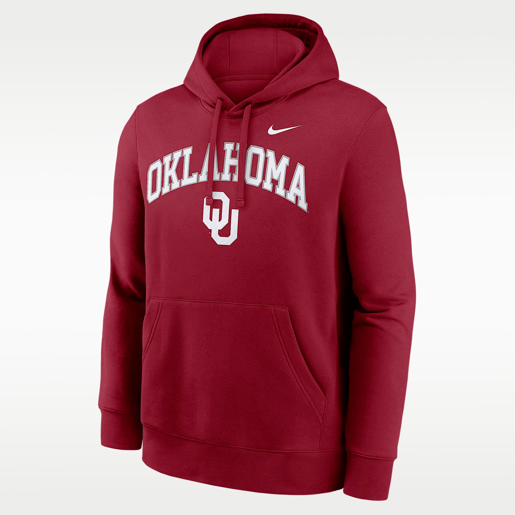 Oklahoma Arch Men's Nike College Pullover Hoodie