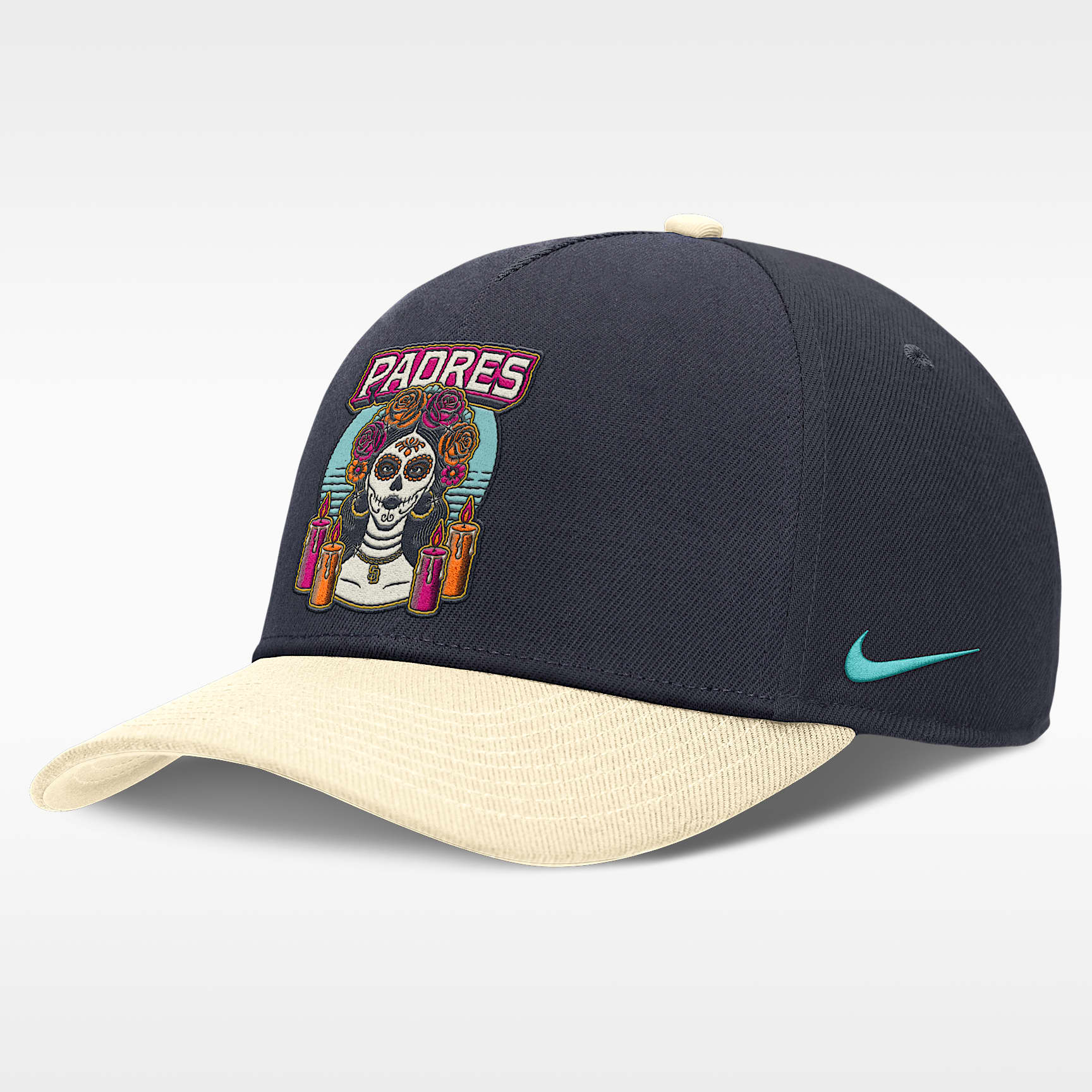 San Diego Padres City Connect Rise Men's Nike Dri-FIT MLB A-Frame Adjustable Hat