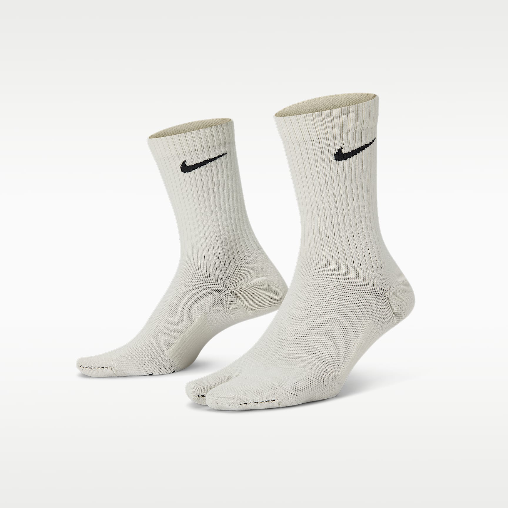 Nike Everyday Plus 'Rift' Lightweight Split-Toe Crew Socks (1 Pair)