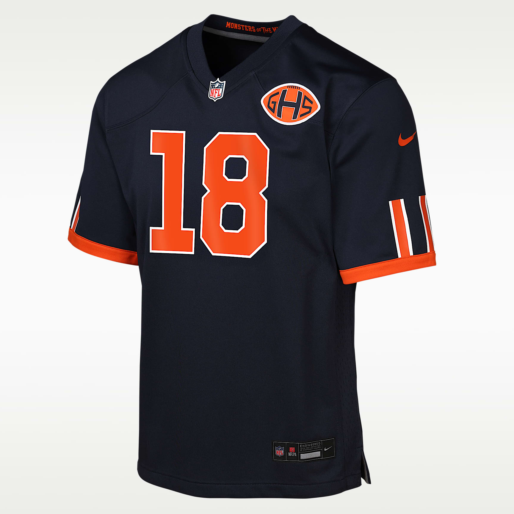 Caleb Williams Chicago Bears Rivalries Collection Big Kids' Nike NFL Game Jersey