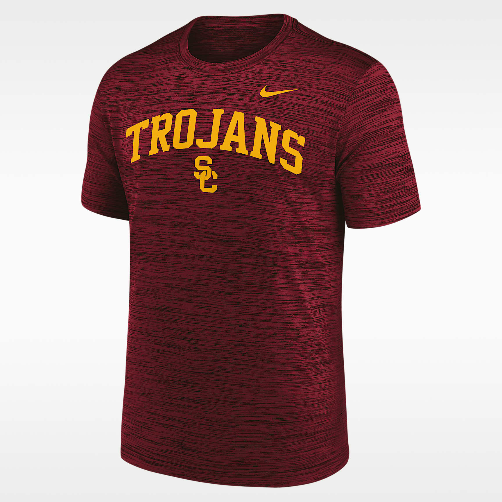 USC Primetime Arch Logo Velocity Men's Nike Dri-FIT College T-Shirt