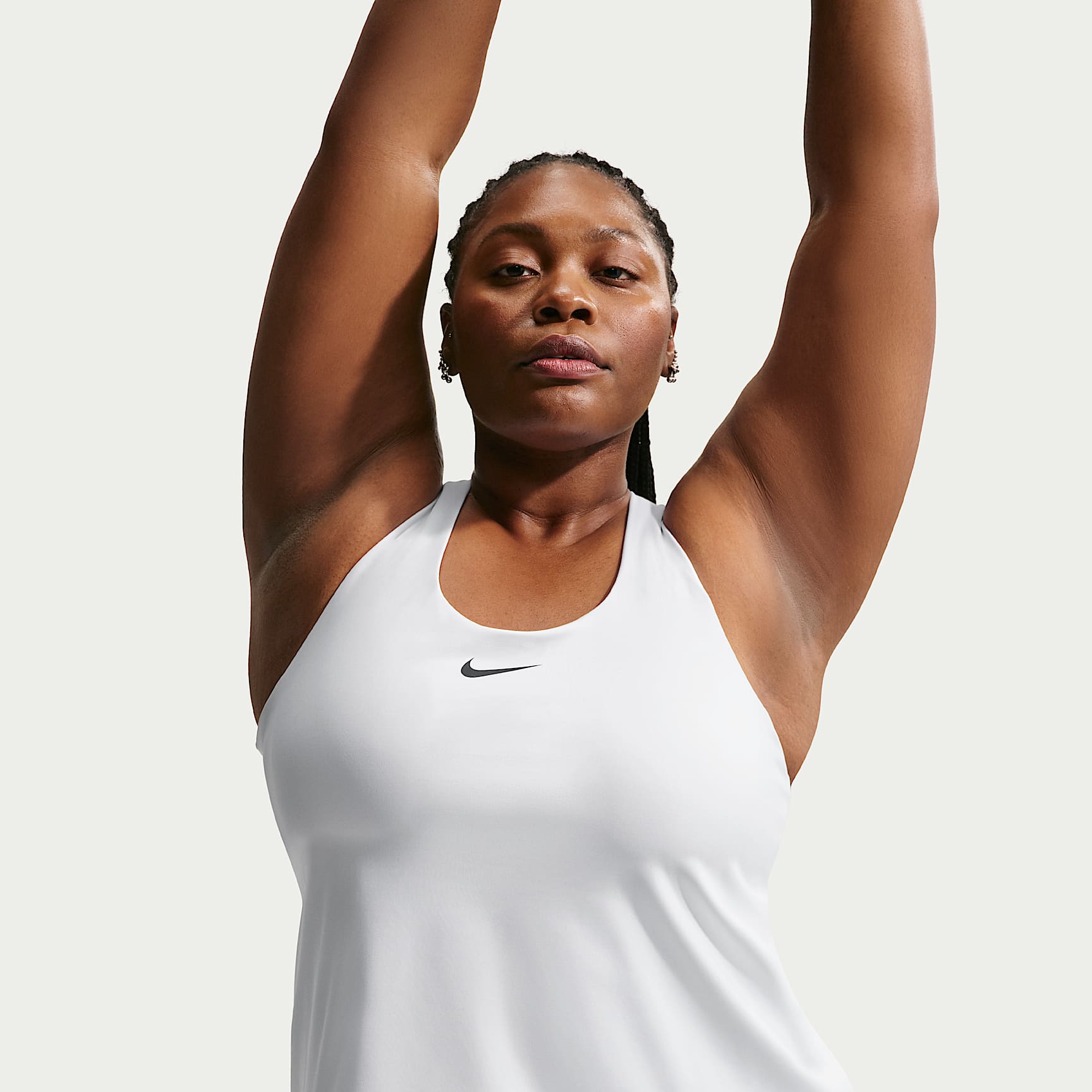 Nike Swoosh Women's Medium-Support Padded Sports Bra Tank (Plus Size)