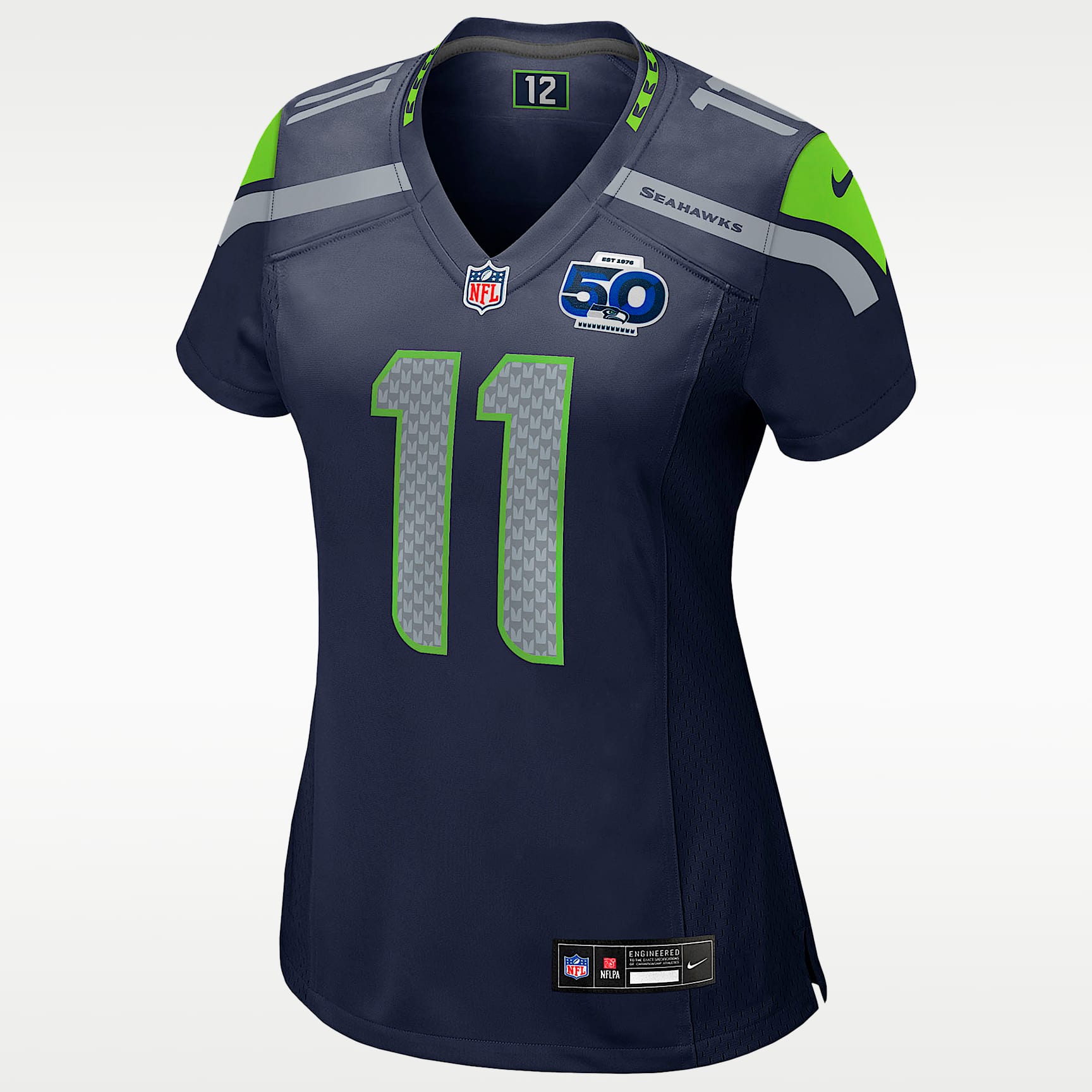 Jaxon Smith-Njigba Seattle Seahawks 50th Anniversary Women’s Nike NFL Game Jersey