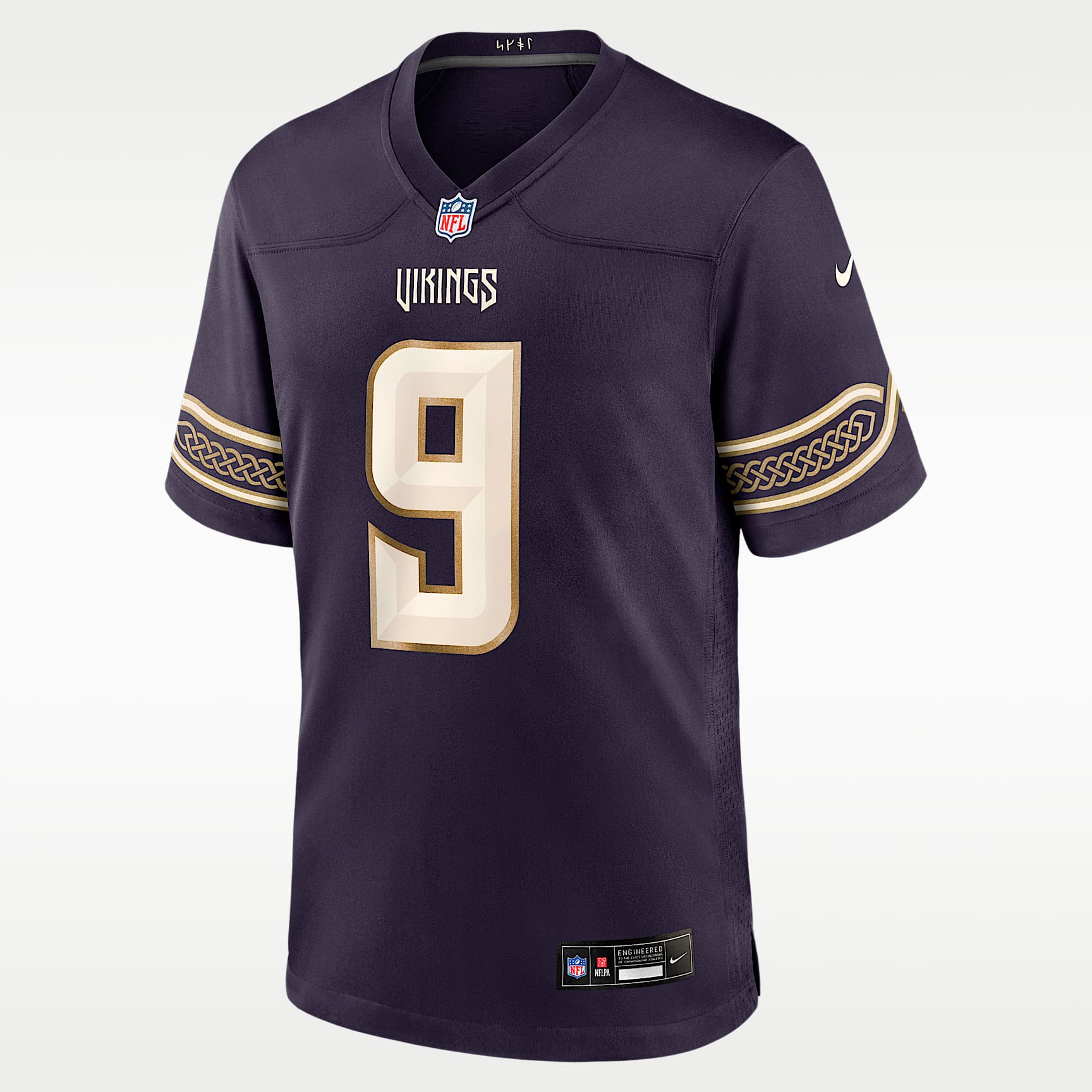 J.J. McCarthy Minnesota Vikings Rivalries Collection Men's Nike NFL Game Jersey