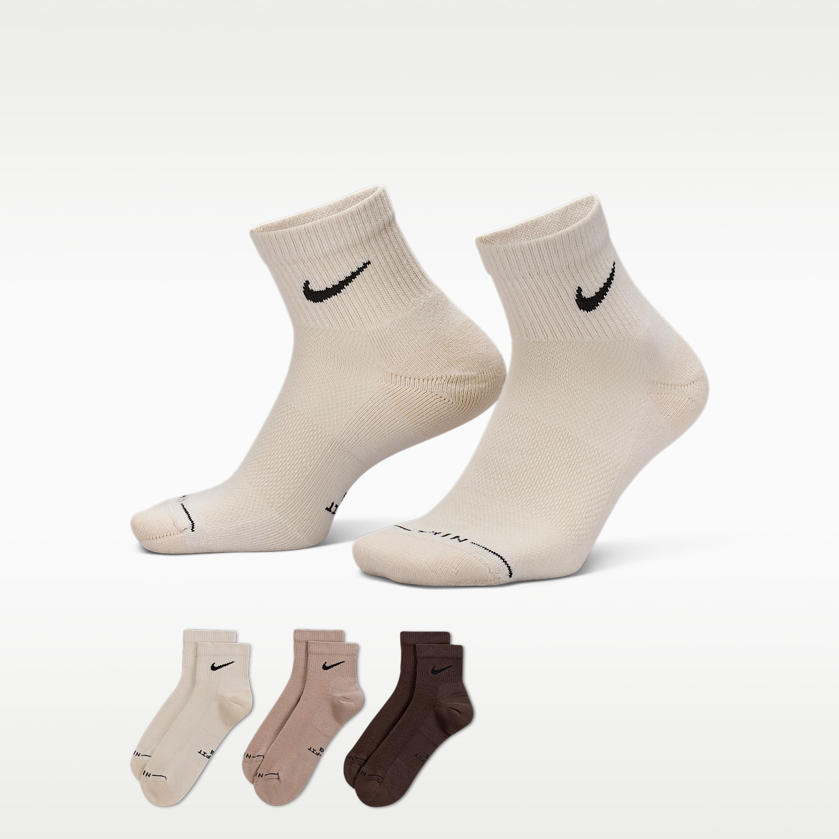 Calze alla caviglia Nike Everyday Elevated (3 paia)