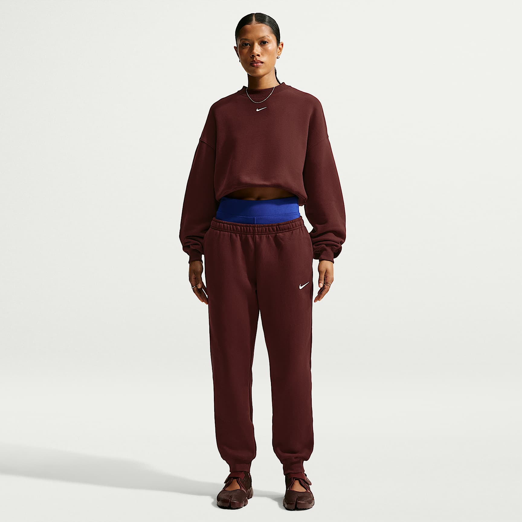 Nike Studio Fleece Medium Weight Women's Mid-Rise Joggers