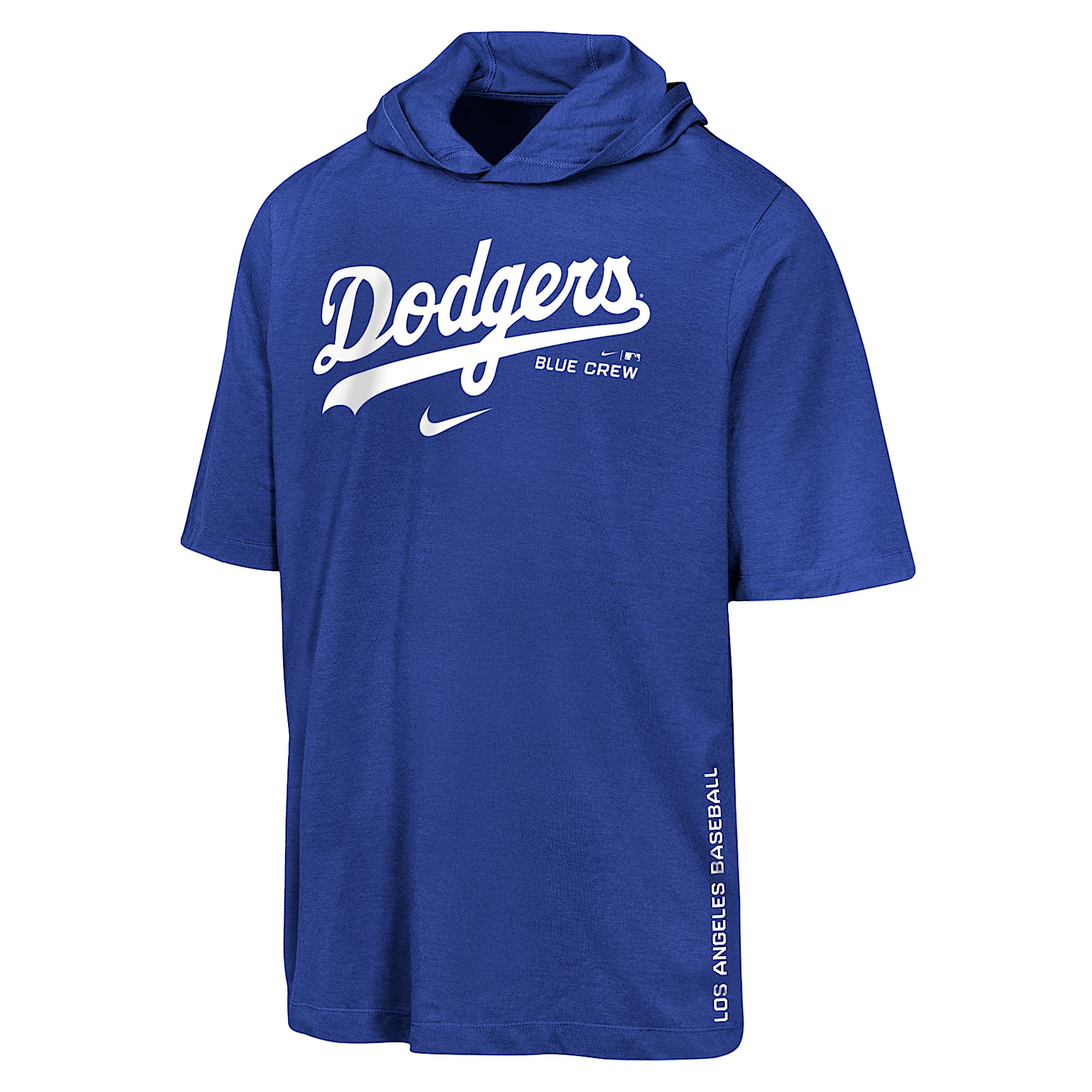 Playera con gorro Nike Dri-FIT de la MLB para niños talla grande Los Angeles Dodgers
