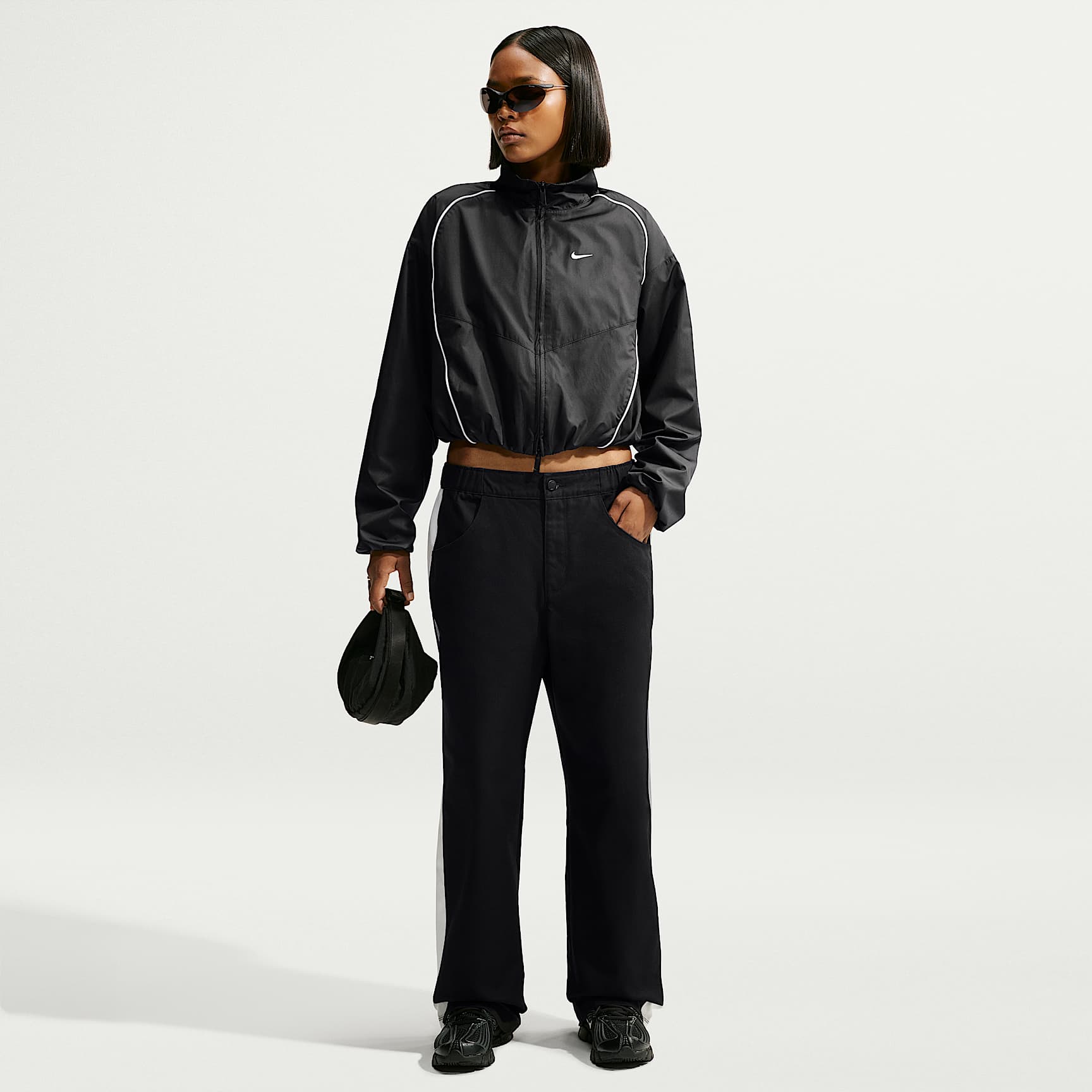 Byxor Nike Sportswear med ledig passform och låg midja för kvinnor